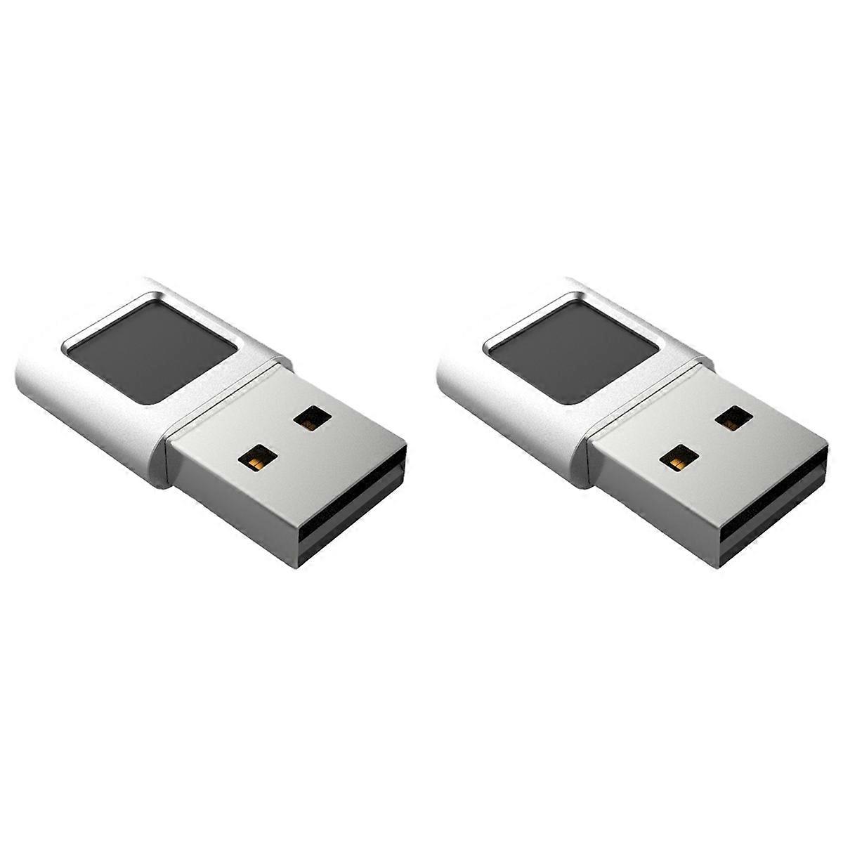 2X USB Fingerprint Reader Module Device Biometric Scanner for 10 Laptops Key USB Interface