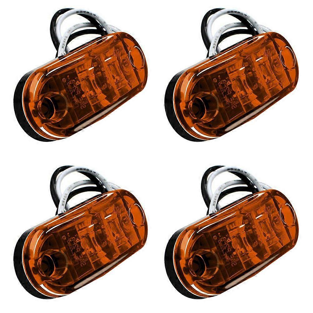 Side Marker Lamp Truck Turning Light 12Pcs for Trailer Usage