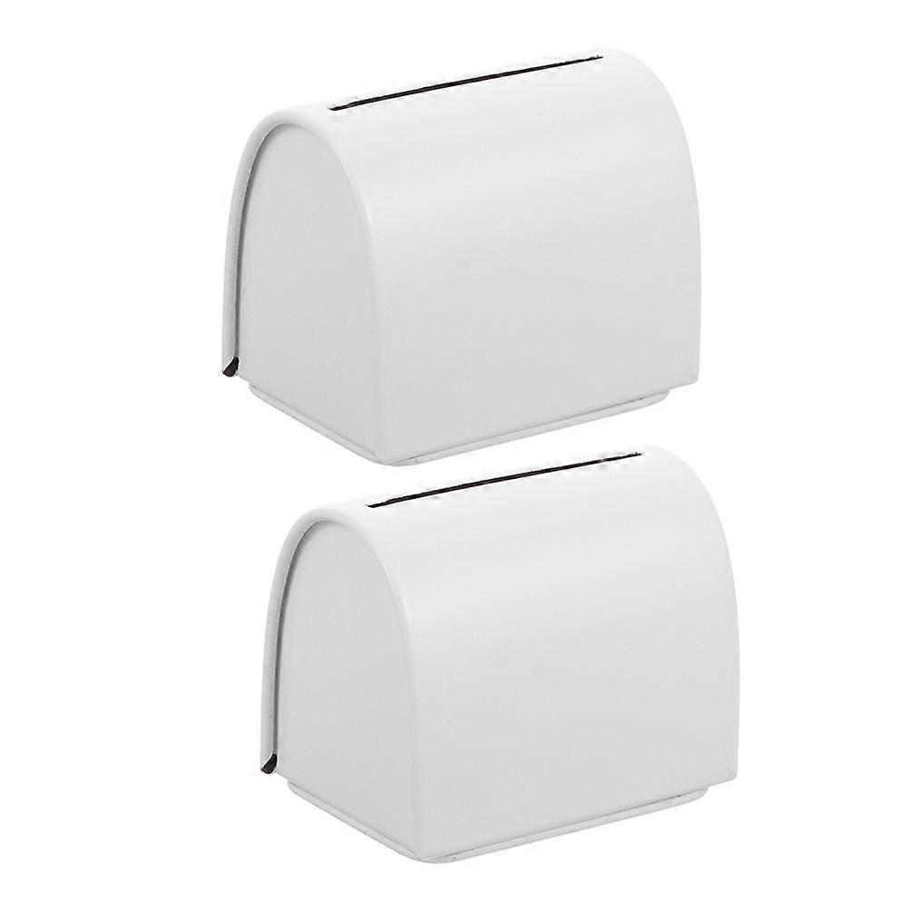 Metal Holder For Men Safety Disposal Container Compact 2Pcs