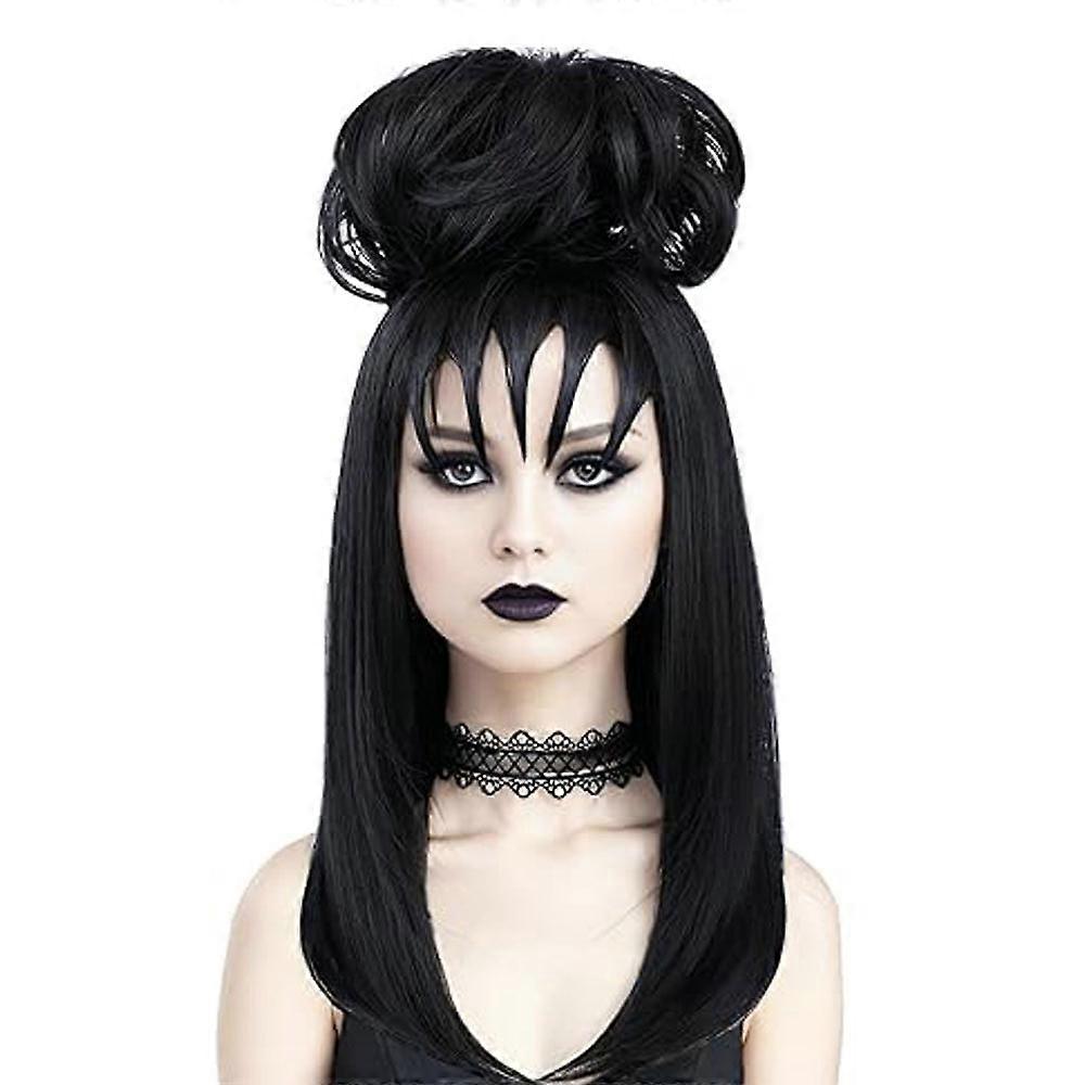 Beetle Juice Lydia Deetz Halloween COS Wig