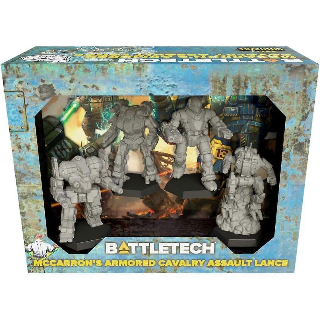 BattleTech McCarrons Armored Cavalry Assault Lance Miniature