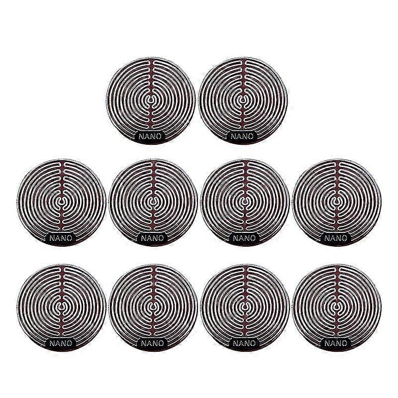 10 adet Anti Radyasyon Koruyucu Kalkan Emf Koruma Cep Telefonu Çıkartma Emr