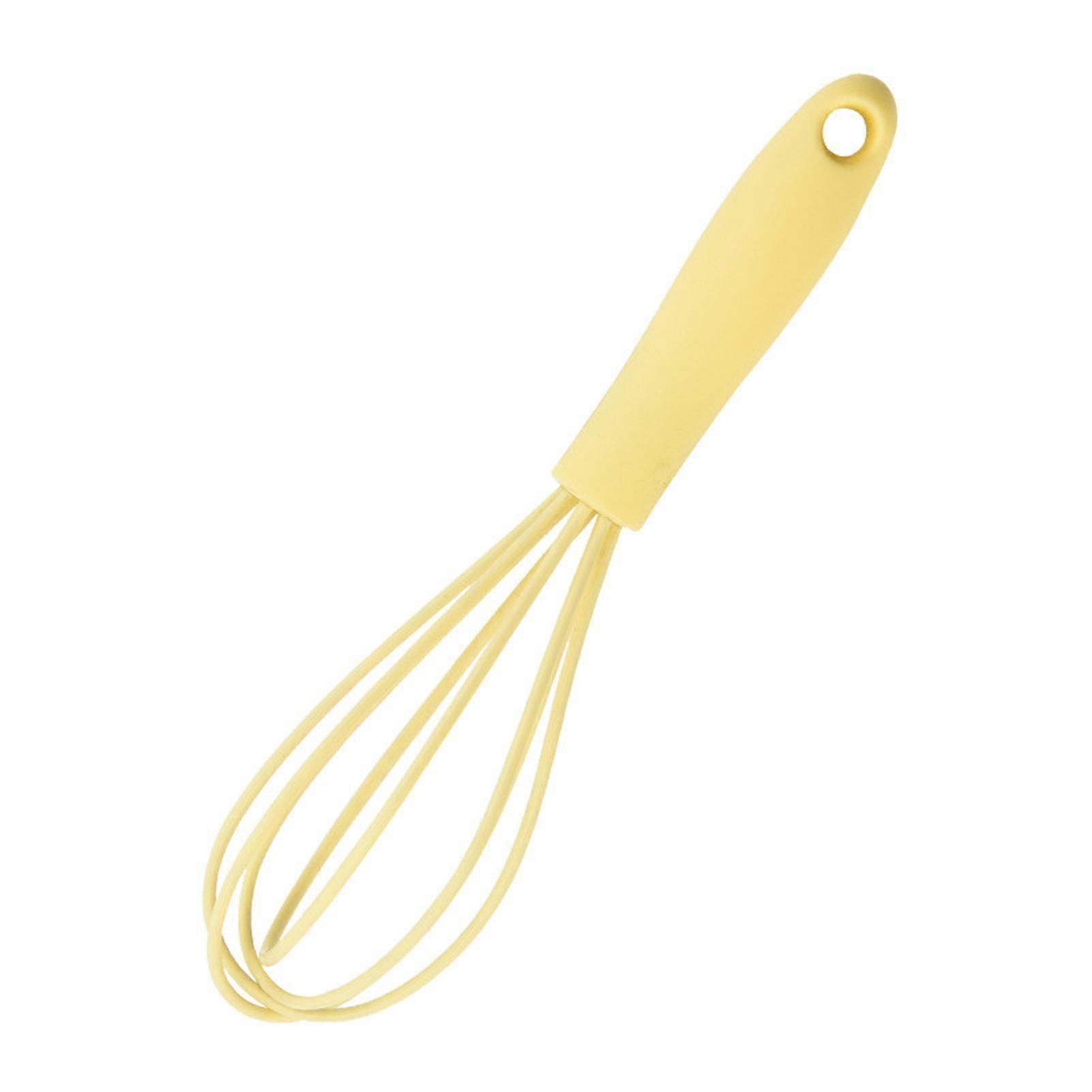 Mini håndholdt silikone æg piskeris Multi-purpose robust mad blender bagning værktøjer