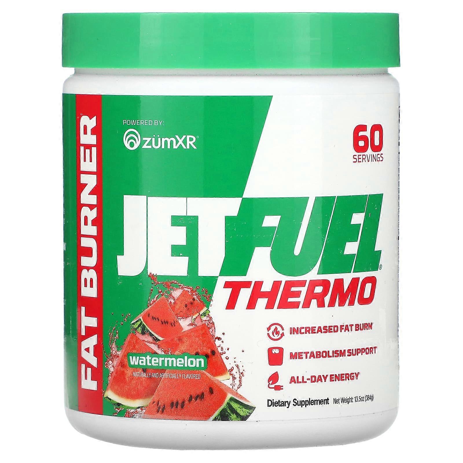 JetFuelÃÂÃÂ¬ÃÂÃÂ, Thermo, Fat Burner, Watermelon, 13.5 oz (384 g)