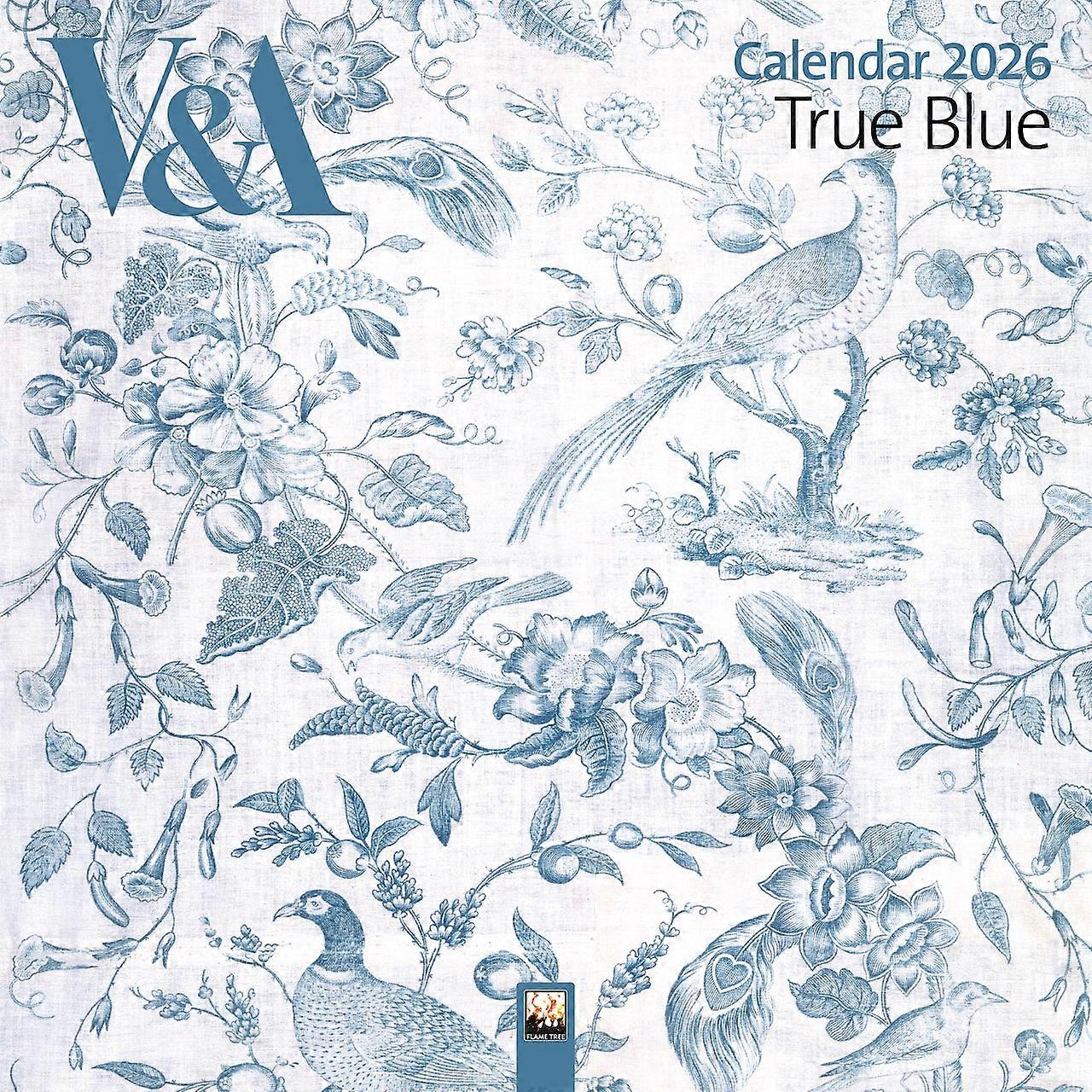 Flame Tree True Blue Calendar 2026