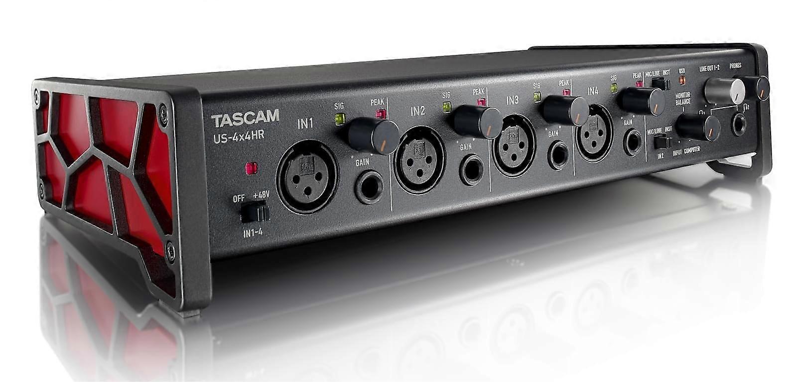 Interfejs audio Tascam Us-4x4hr do nagrywania
