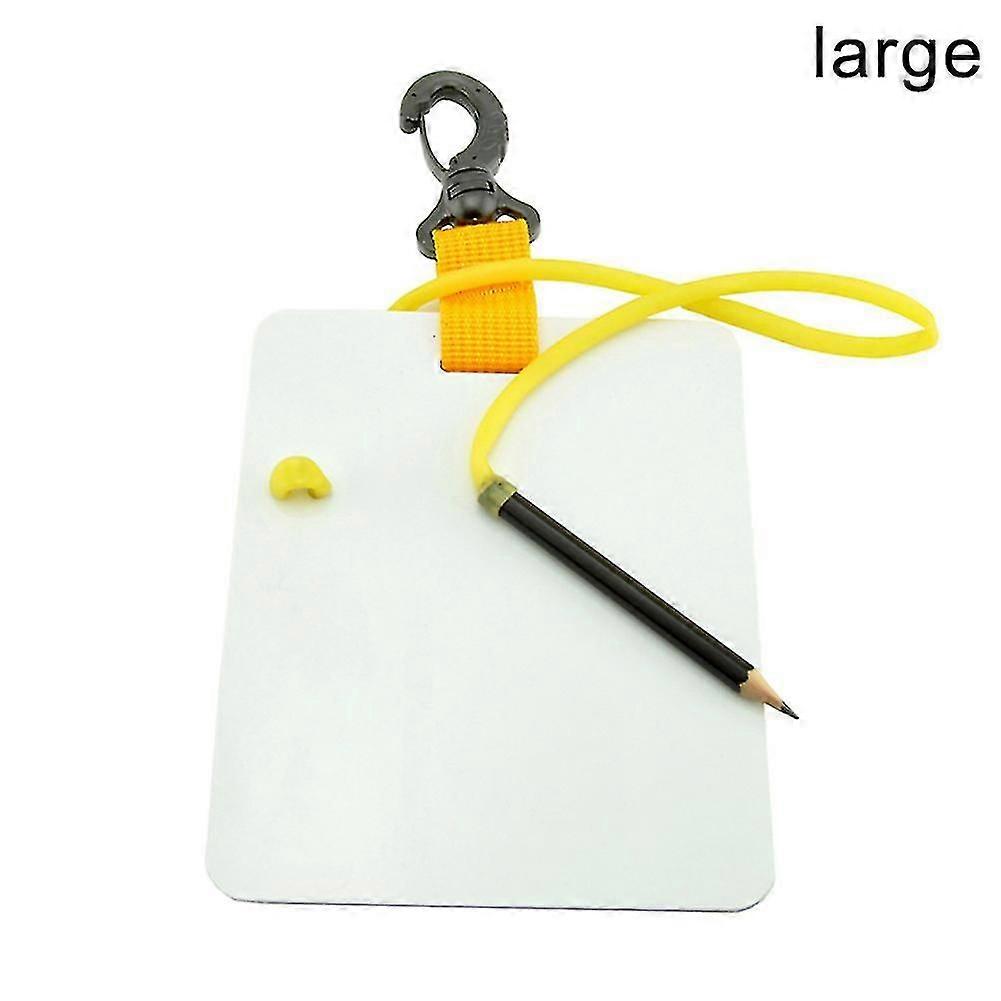Scuba Diving Undersea Written Slate Diving Wordpad Speed Board With Clip Swivel Pencil