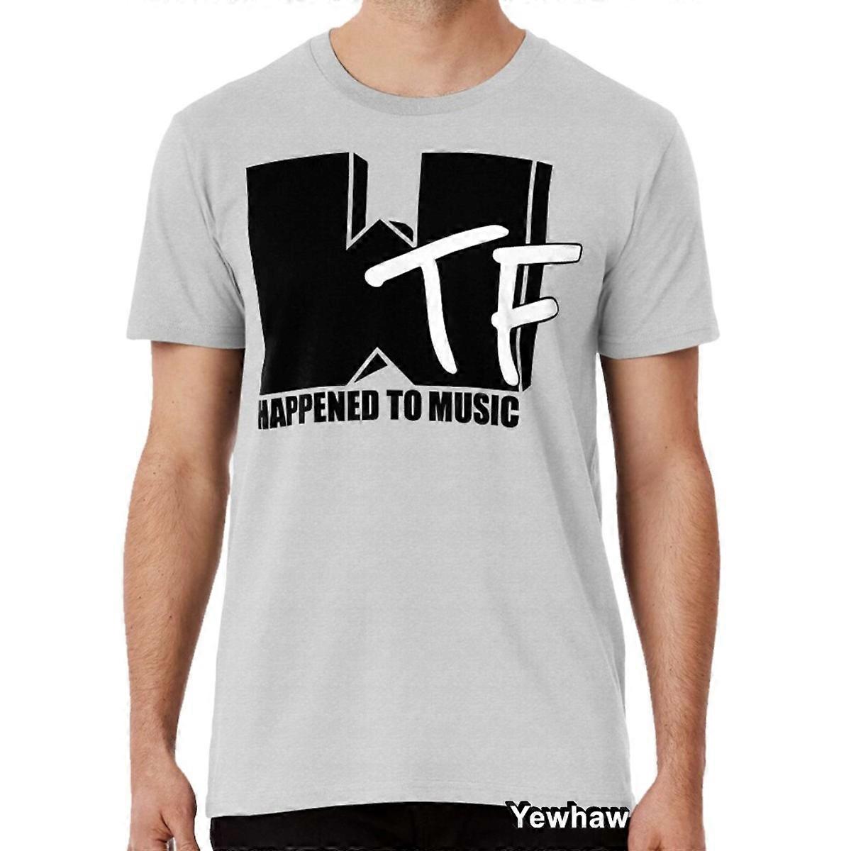 WTF Happened To Music Solid T-shirt