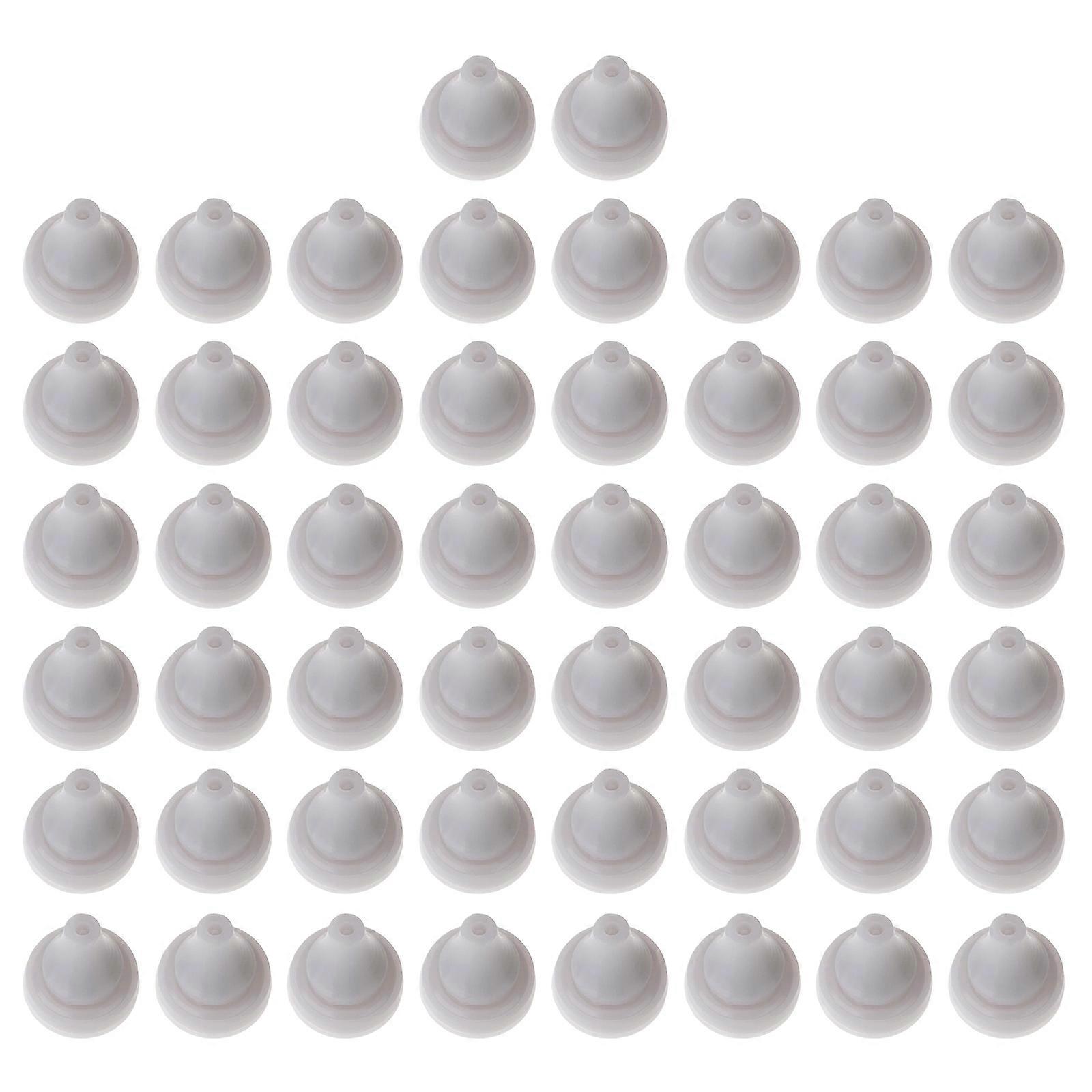 50Pcs Shower Head Silicone Nozzles Replacement Sprays Hole Round Tip Universals Sprinkler Spout Round Nibs Easy to Use Multicolor