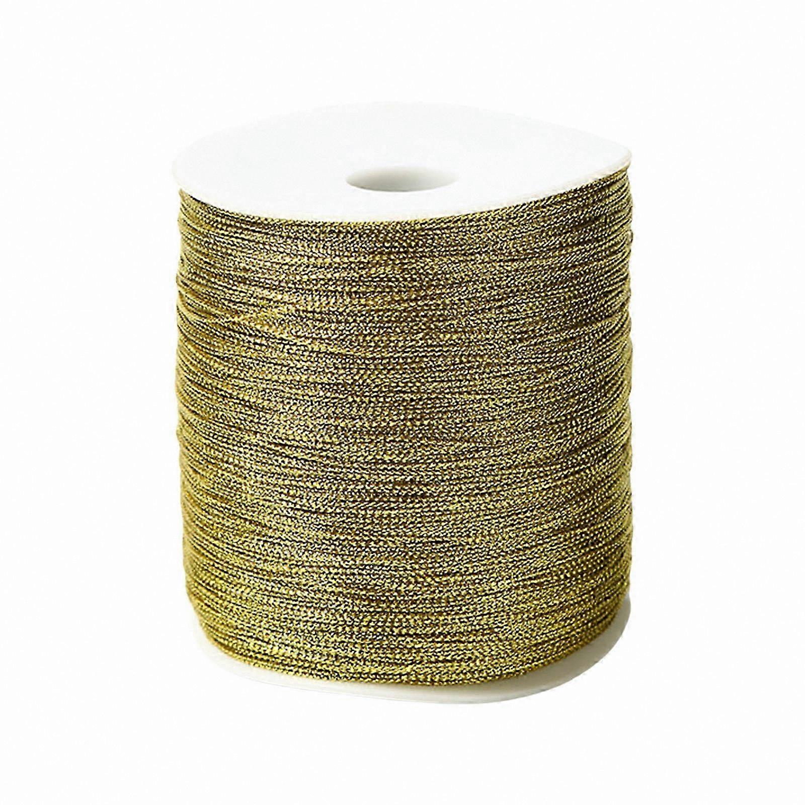 Flexible Metallic Cord for Crafting Jewelry and Gift Wrapping Projects