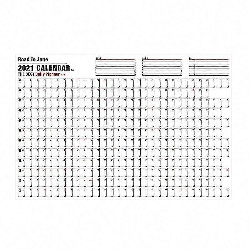 2021 Schedule Calendar for Effective Planning