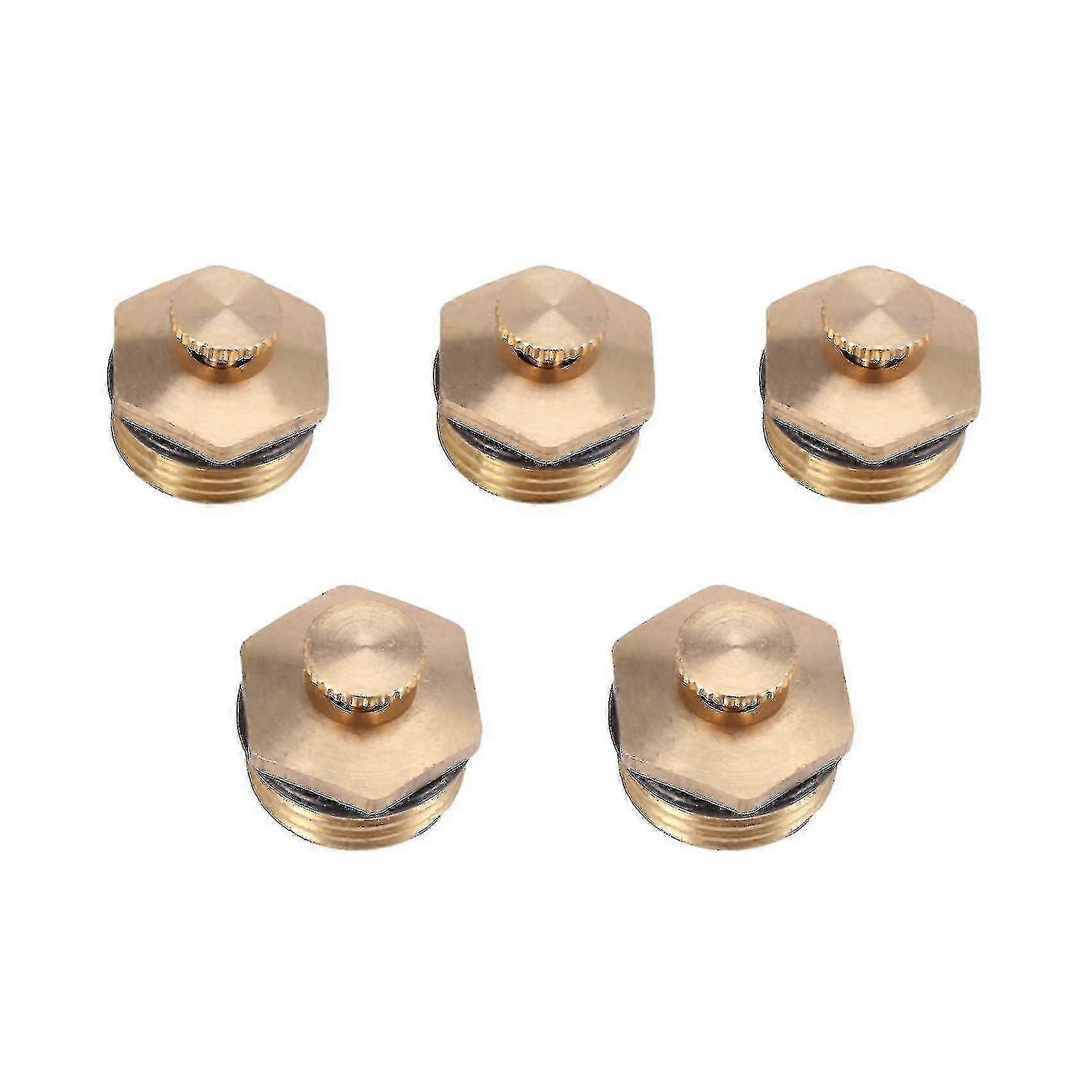 5pcs All-Bronze Table Atomizing Nozzle for Fog Misting System