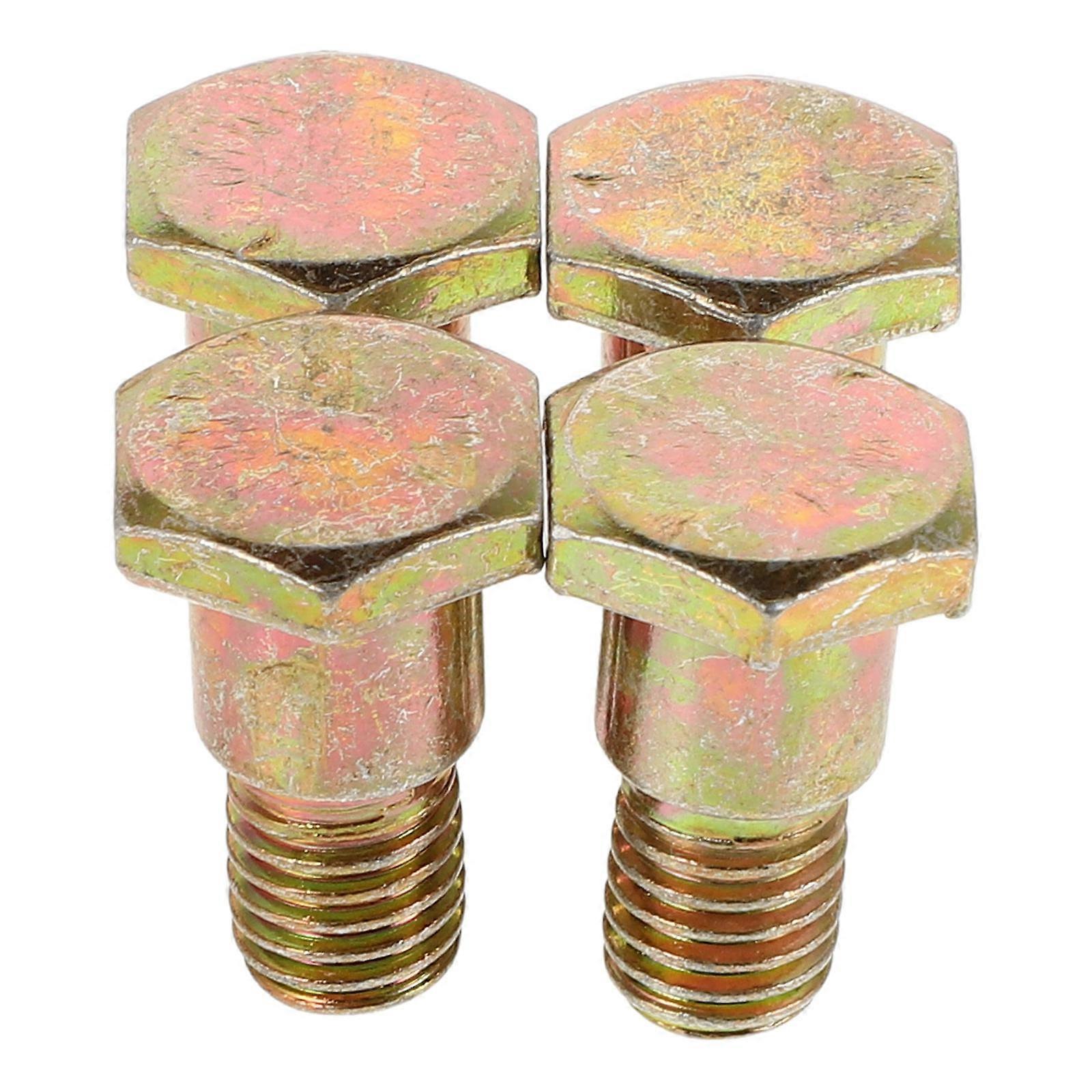 Motorcycle Side Screws for Replacement Use 4Pcs Golden
