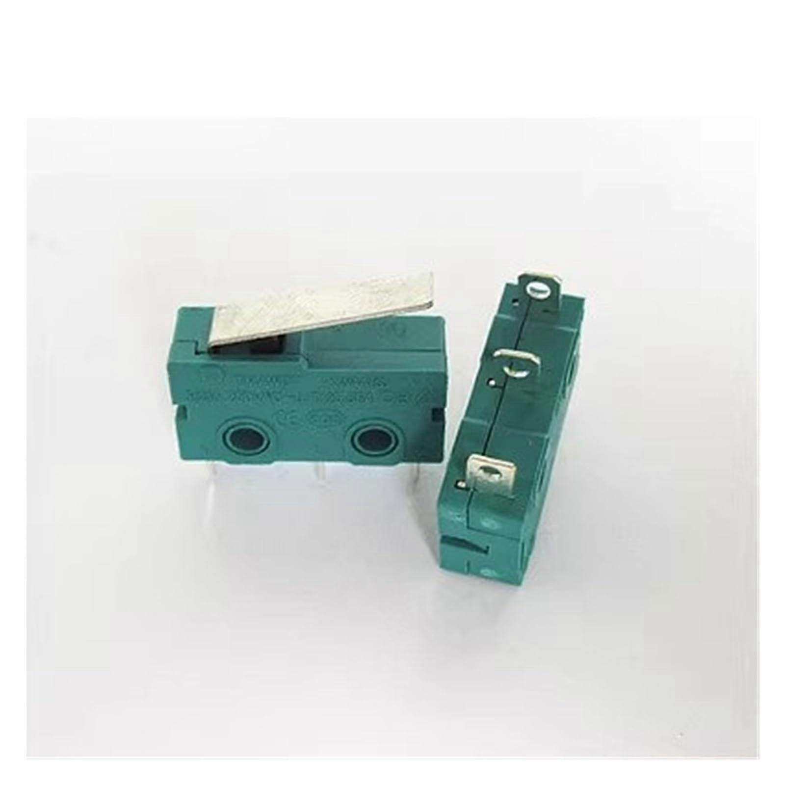 Microswitch 3 Pin Lever 16mm Stroke Silver 5A 250V for Appliance Control