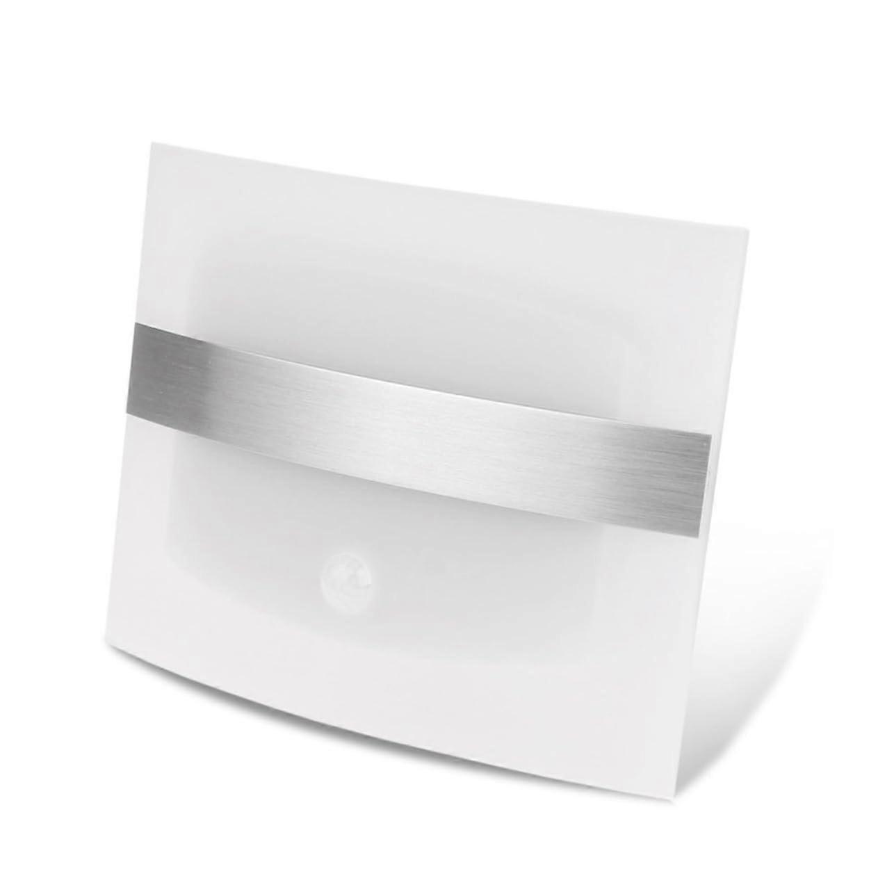 1.7W Motion Sensor LED Wall Light BatteryPowered Warm White Acrylic Corridor IR Sensor Hallway And Stairs Easy Install