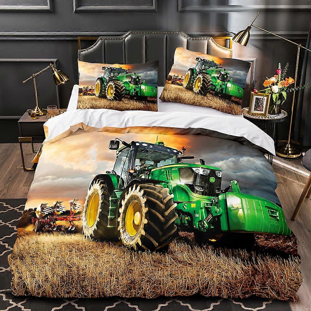 Tractor Bed 3D Printing Kit Digital Printed Down Duvet Cover
