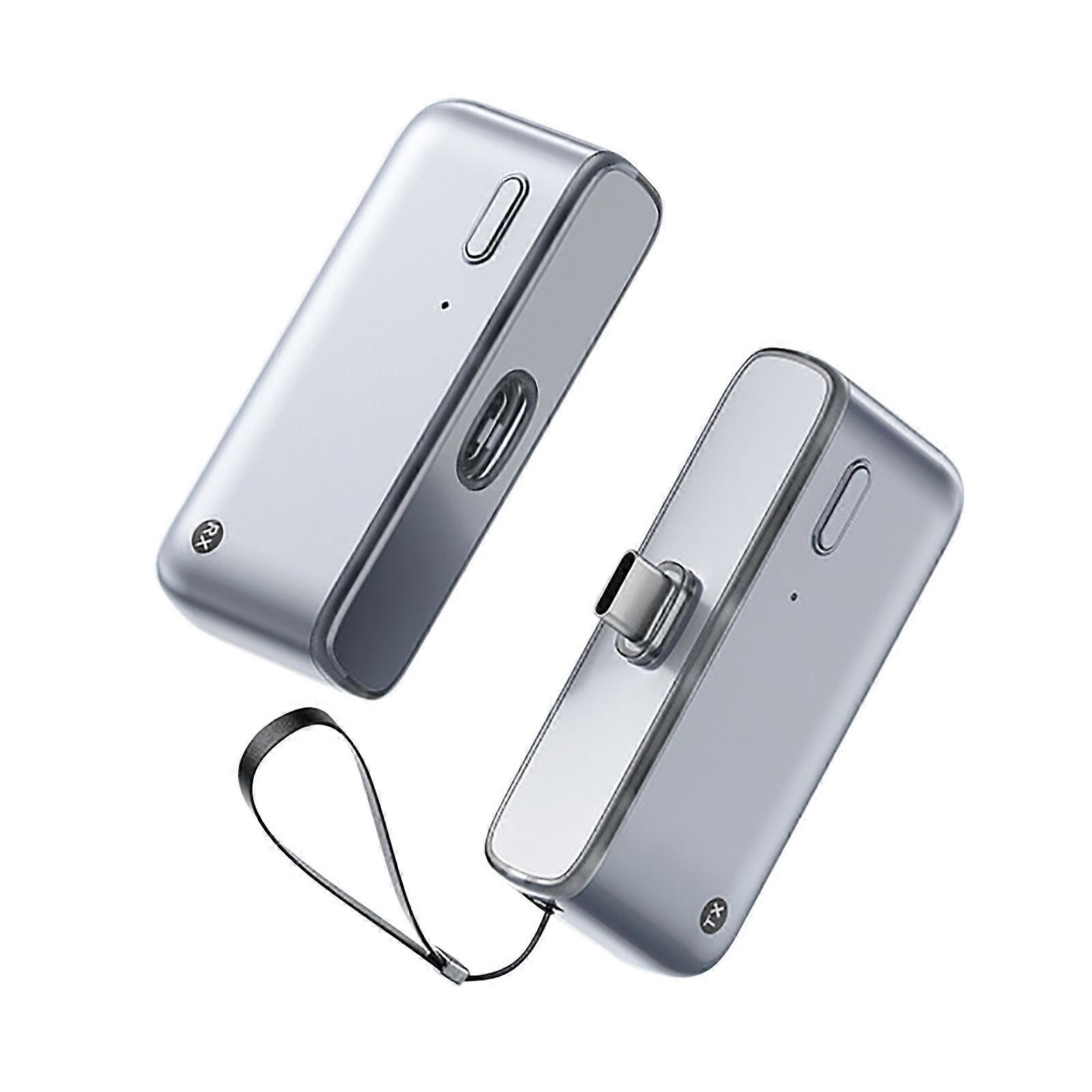 Double Group Radio Elongator Set 4K Input 50 Meter Transmission Consistent Smartphones TVs Projectors Multicolor