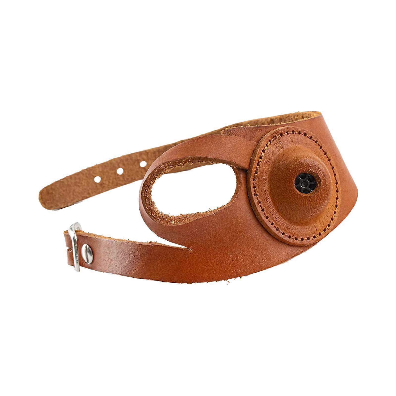 Ergonomic Leather First Defender Gauntlet With Comfortable Fit For Long Sewing Meetings And Crafting Projects Multicolor