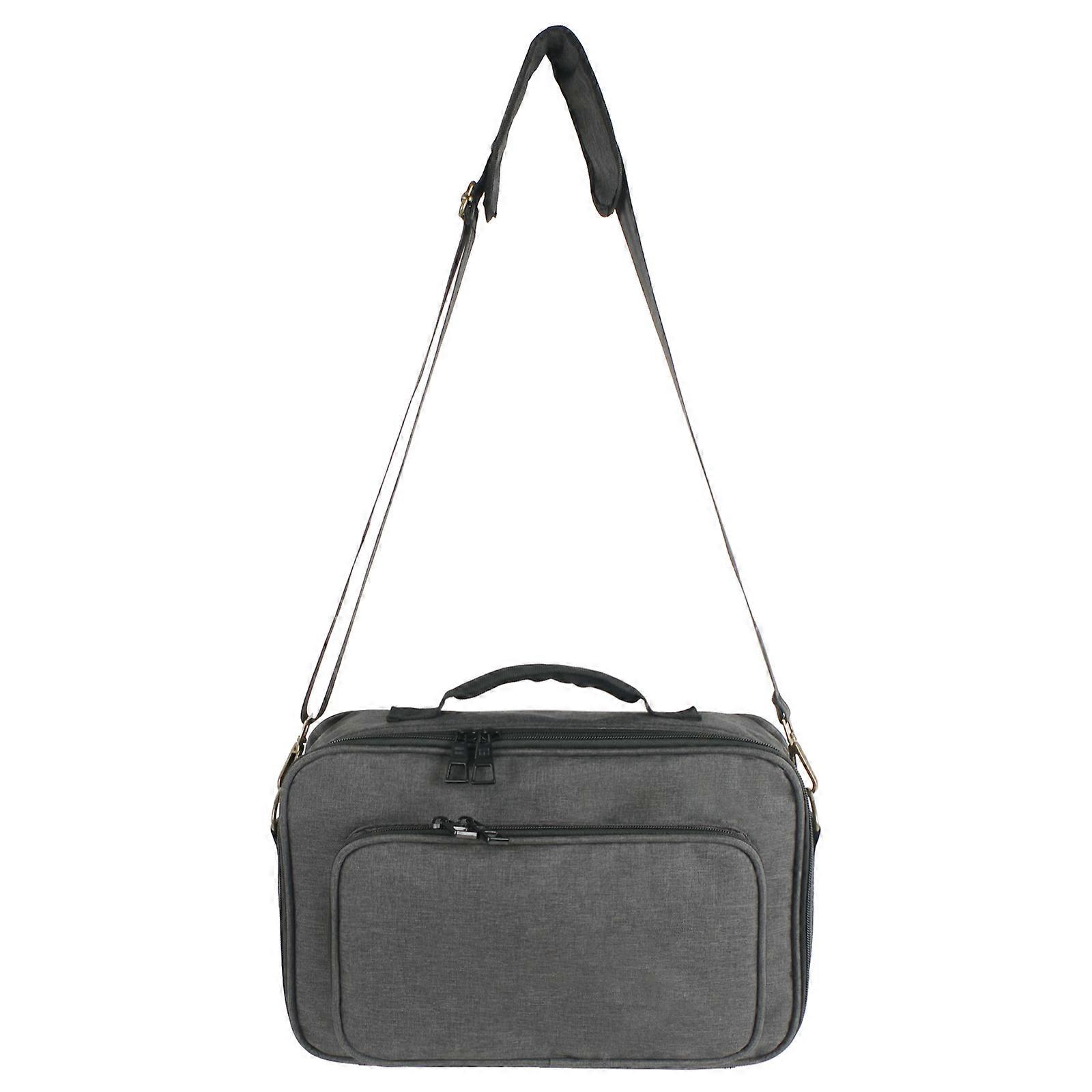 Compacts Guitar Effects Organizers with Cushioned Protecting and Flexible Straps for Easy Mobility  S