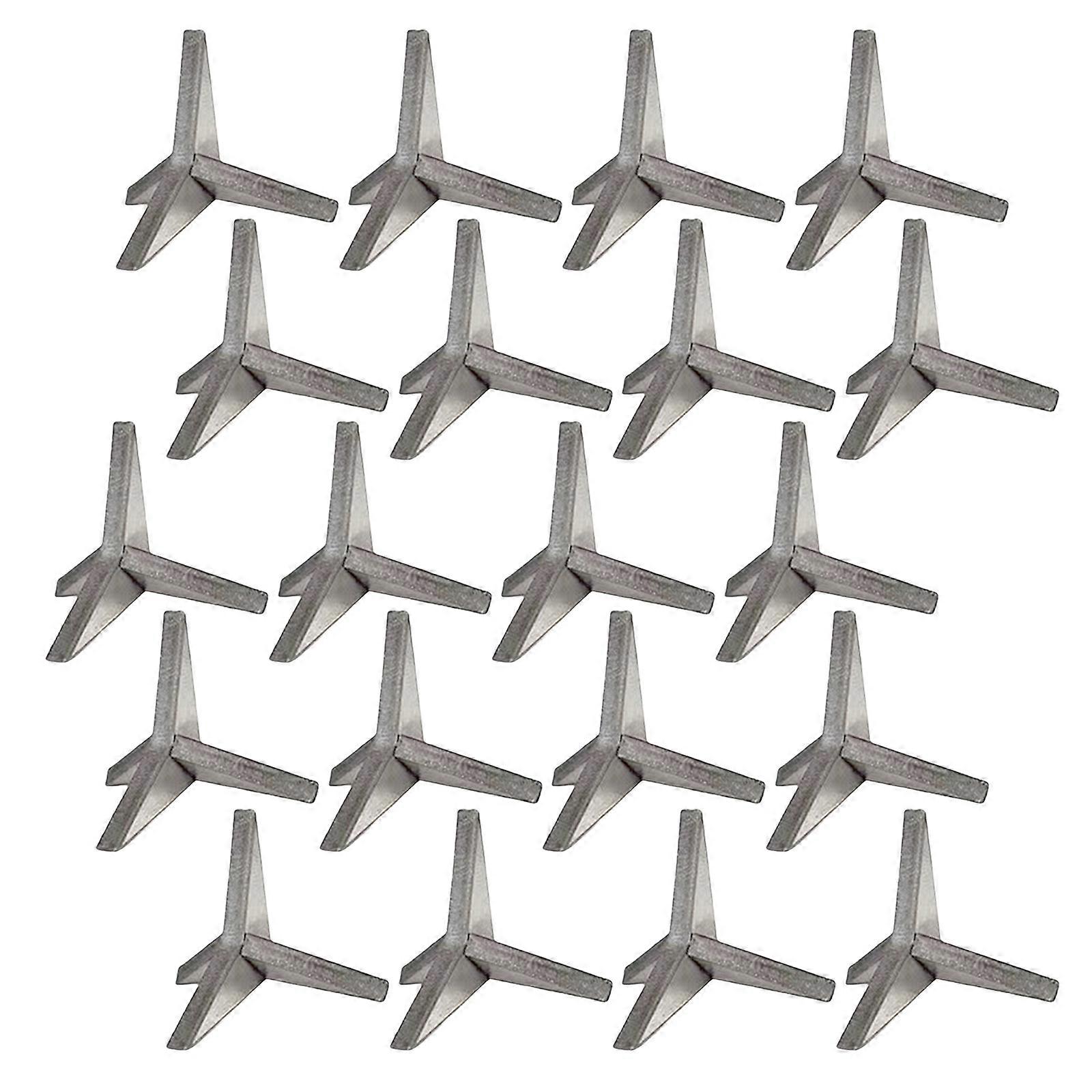 20個のトライアングルネイルグラウンドスパイク車のタイヤパンクネイルタイヤスパイク自動車用タイヤパンクスパイクセキュリティファストツールマルチカラー