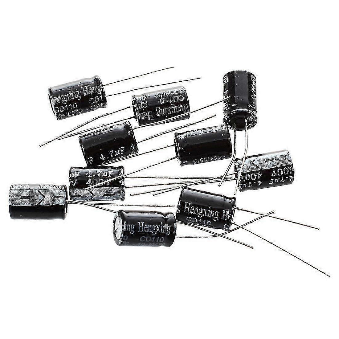 10 X 4.7uf 400v 105c Electrolytic Capacitor 8x12m