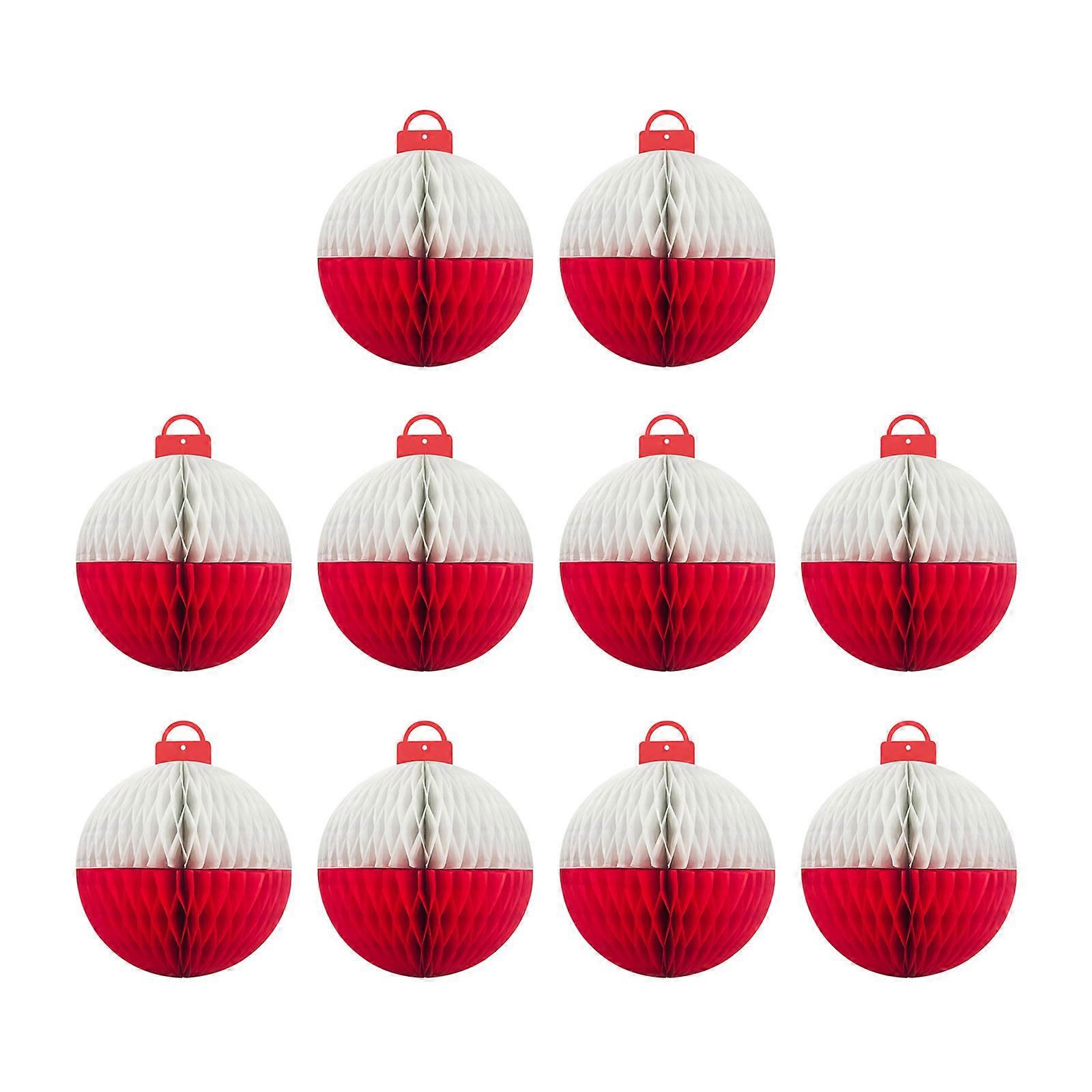 10Pieces Sophisticated Fishing Theme Parties Decors Honeycomb Balls for Tables and Hanging Ceiling Decorations  S
