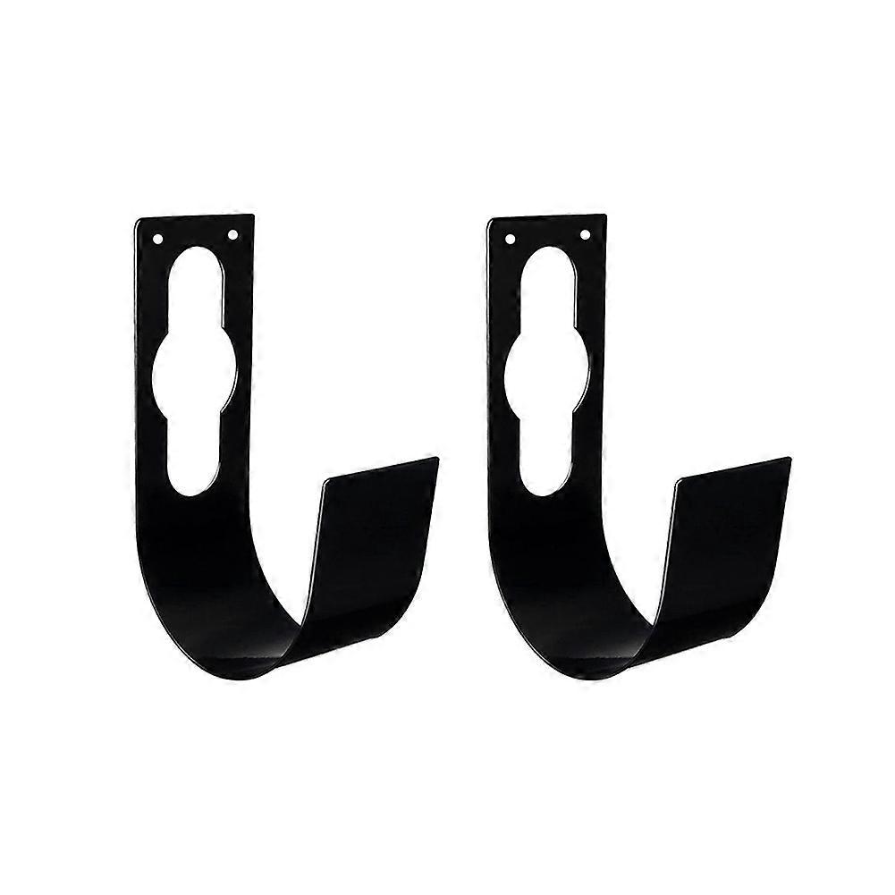 2pcs Hole Hook Garden Hose Holder Storage Bracket