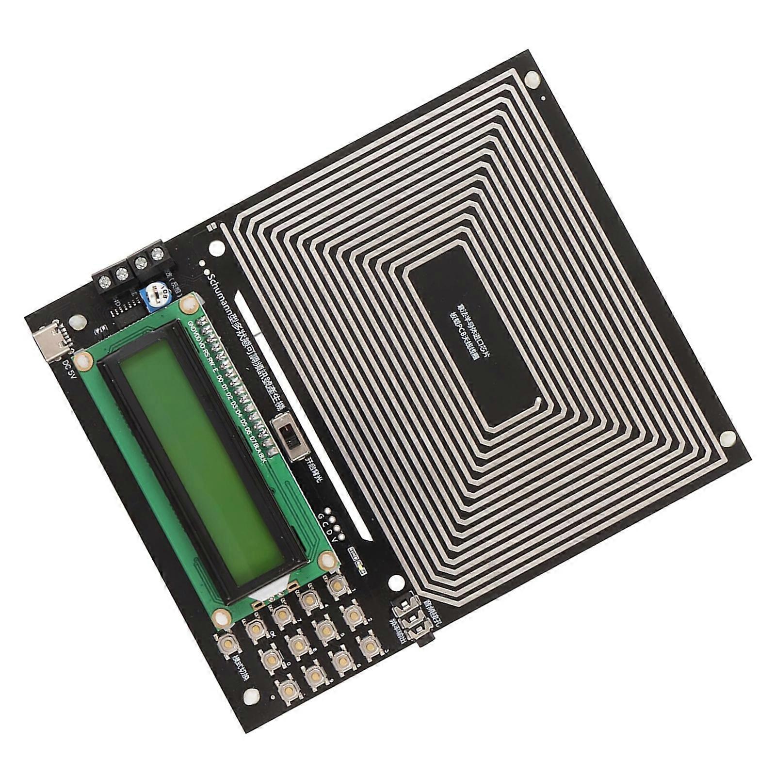 Adjust Frequency Module 7.83HZ Stable and Accurate Low Frequency Schumann Waves Signal Generator Module for Relax Multicolor