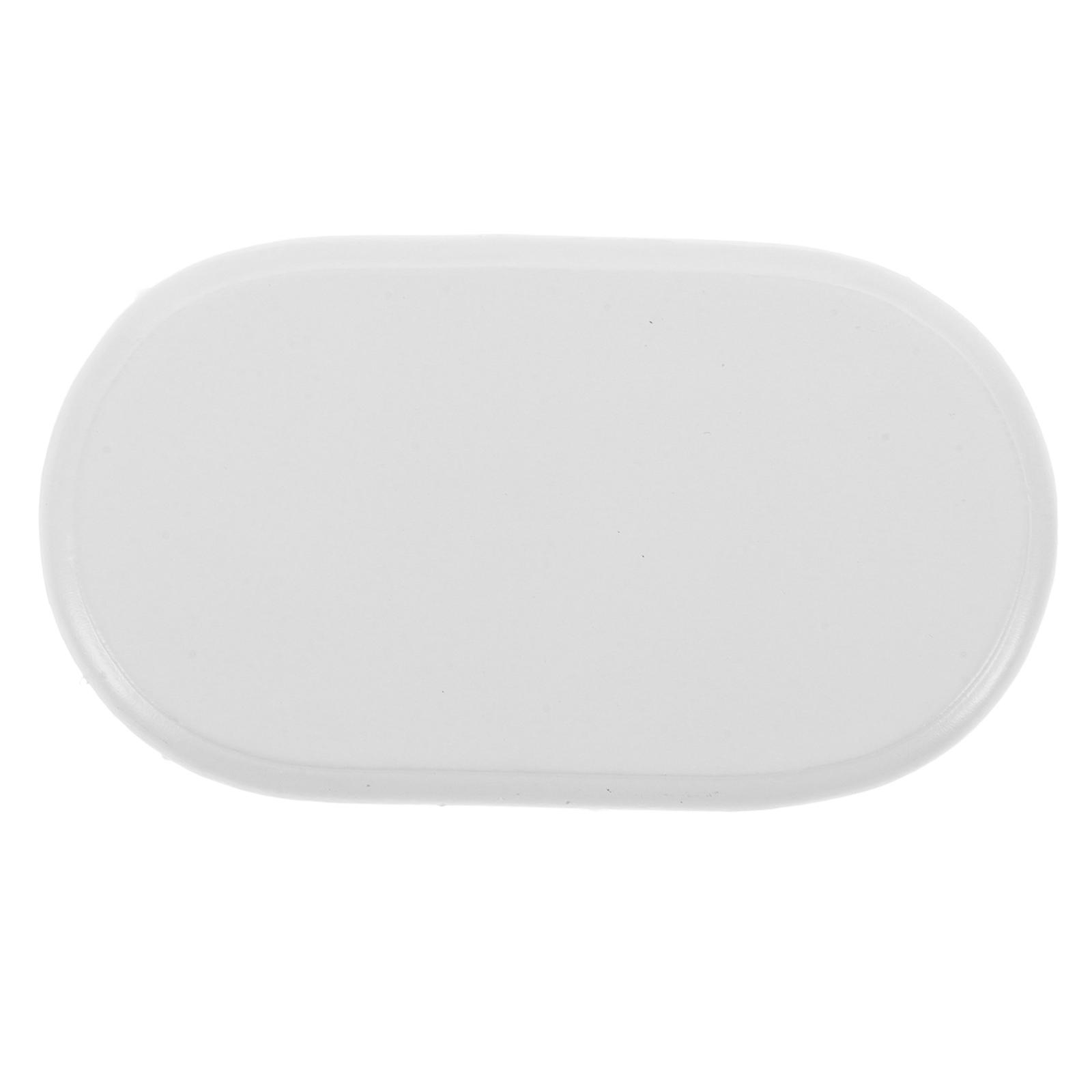 Miniature End Tables Dollhouse Round End Table Decor Oval Shape Wood Material For Collectors 3.73X1.89X1.57IN 1Pcs