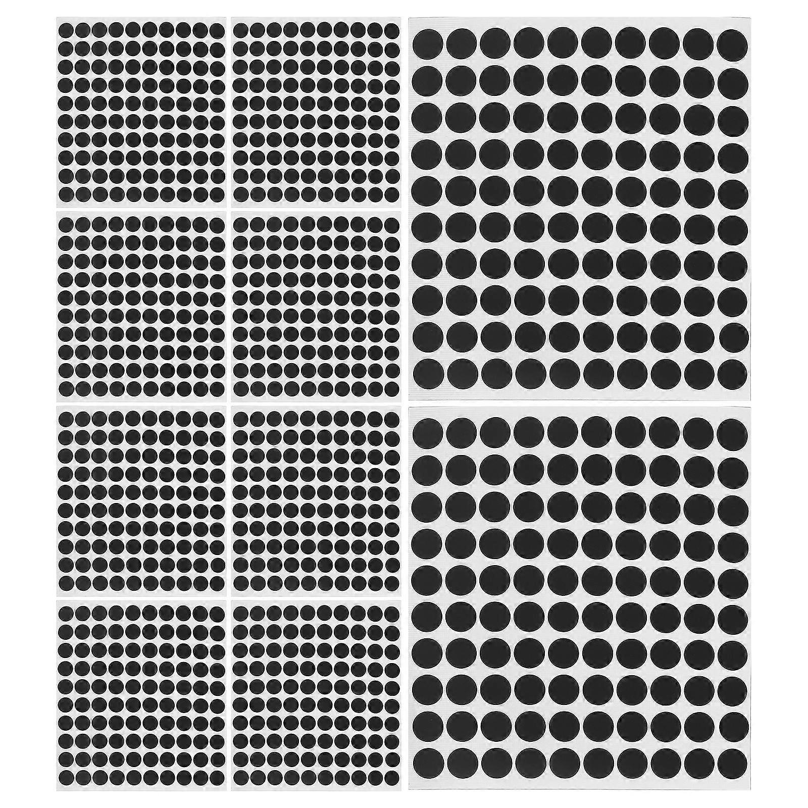 Black LED Light Blocking Stickers Pet Sheets for Electronics Sleep 10 Sheets