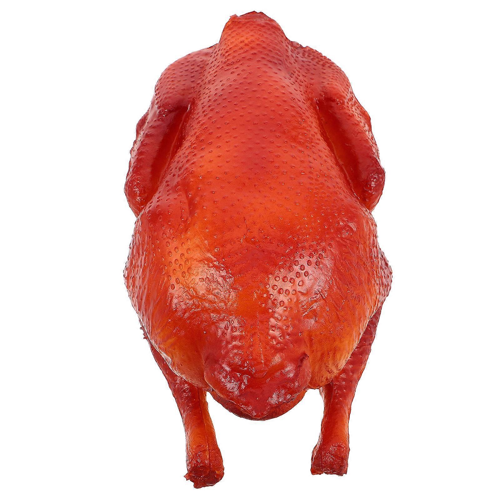 Simulated Cooked Turkey Prop for Kitchen Display 1 Piece Brown PU Model