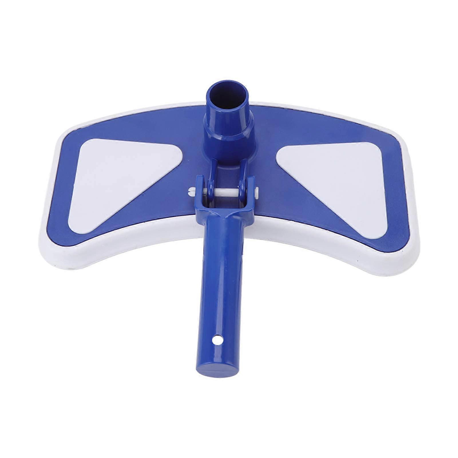 Pool Vacuum with Wheels and Brushes for Above Ground and Inground Pools, Weighted Durable Head