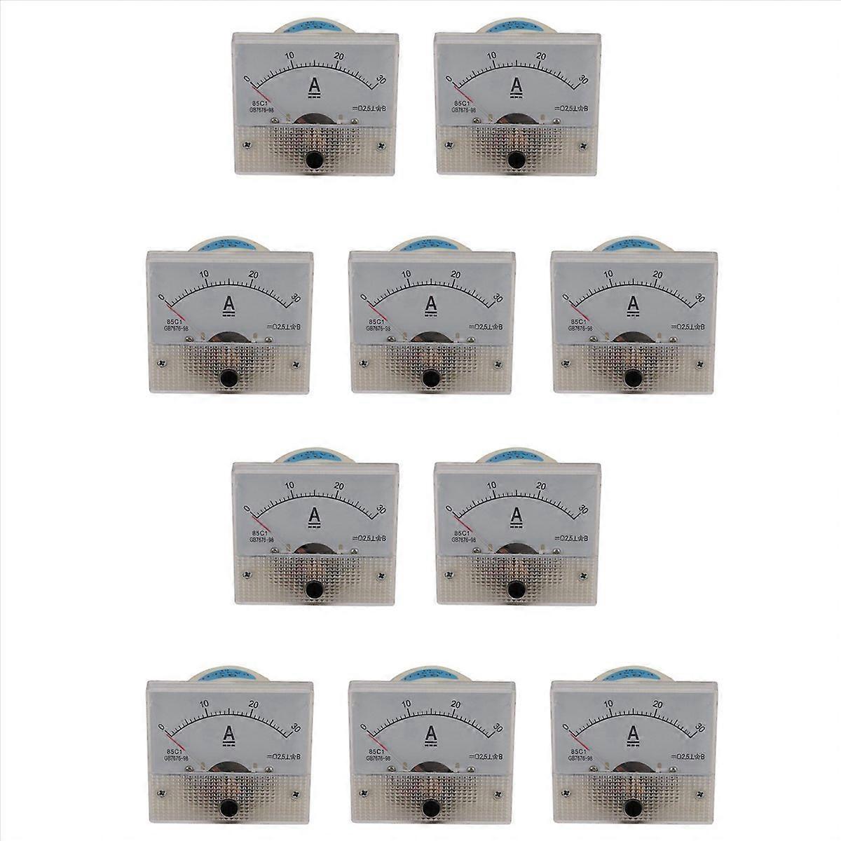 85C1-A Dc 30A Amp Gauge Current Mechanical Ammeters
