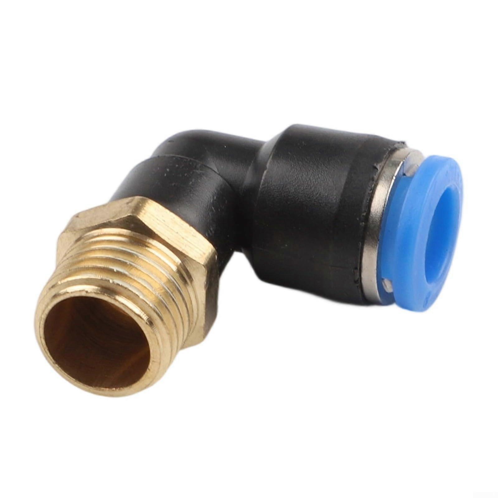 Pneumatic Elbow Air Fitting Quick Installation Connector for Efficient Piping PL416 PL802