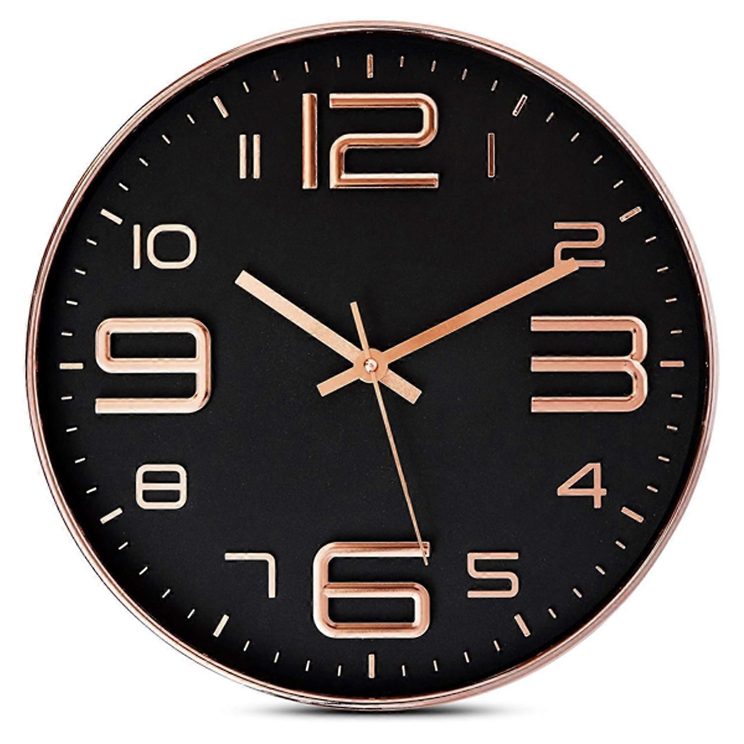 30Cm Funkuhr Wanduhr Ohne TickgeräUsche Modern Funkwanduhr Lautlos Groß Wand Uhr