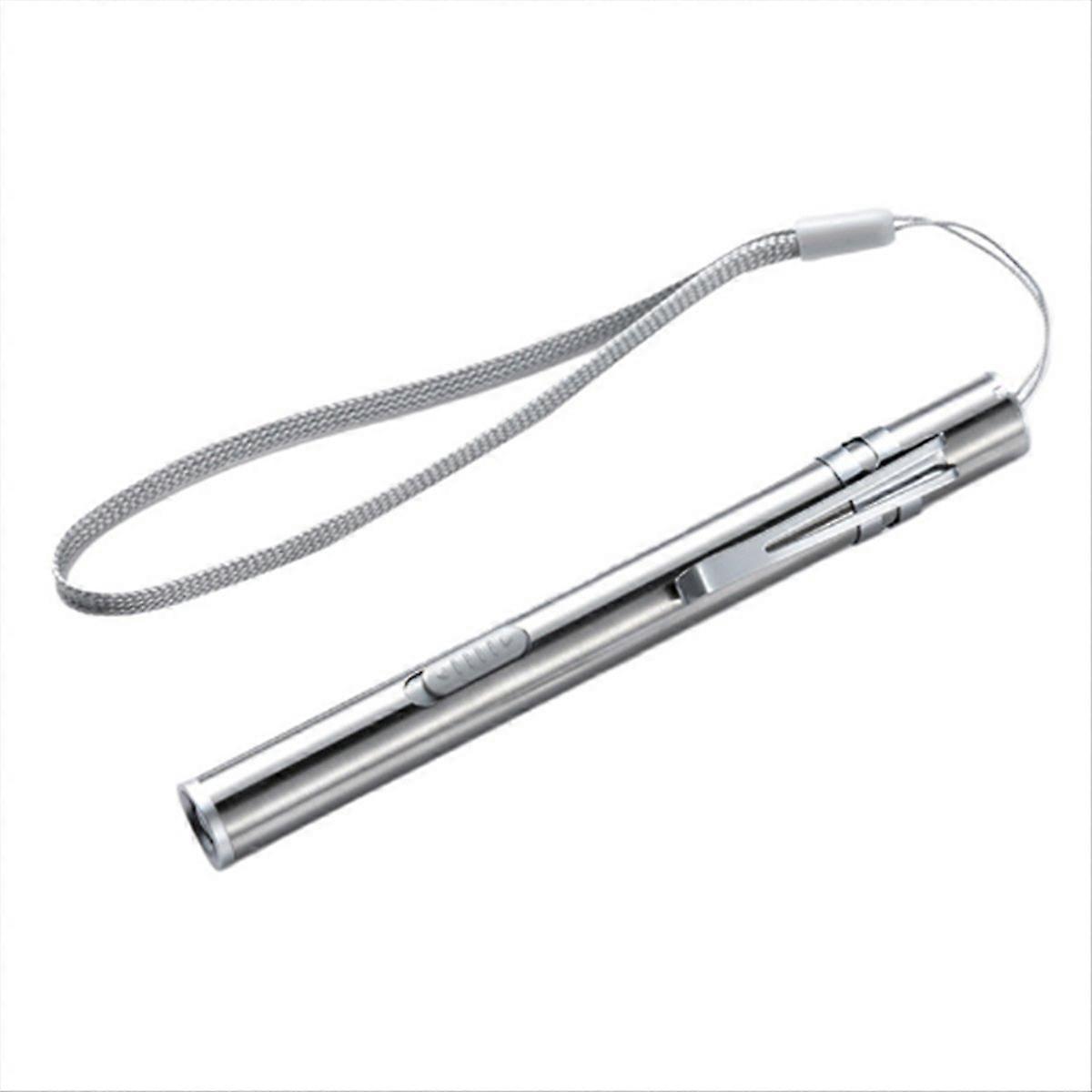 Mini Portable Handy LED Pen Light Flashlight USB Rechargeable