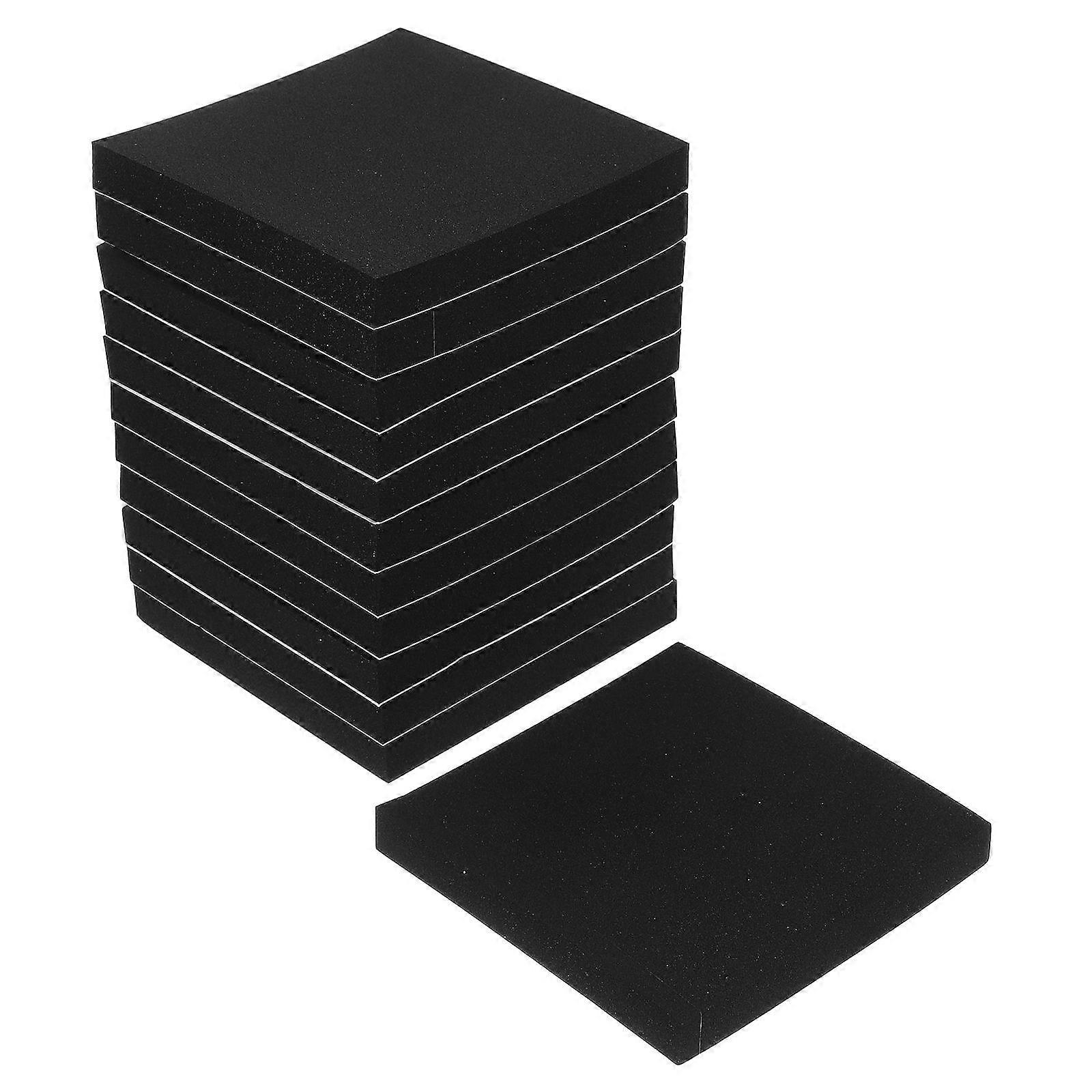 Flame Retardant Sticky Foam Padding Sheets 60Pcs Square Design For Insulation And Protection In Home Office Vehicle Settings