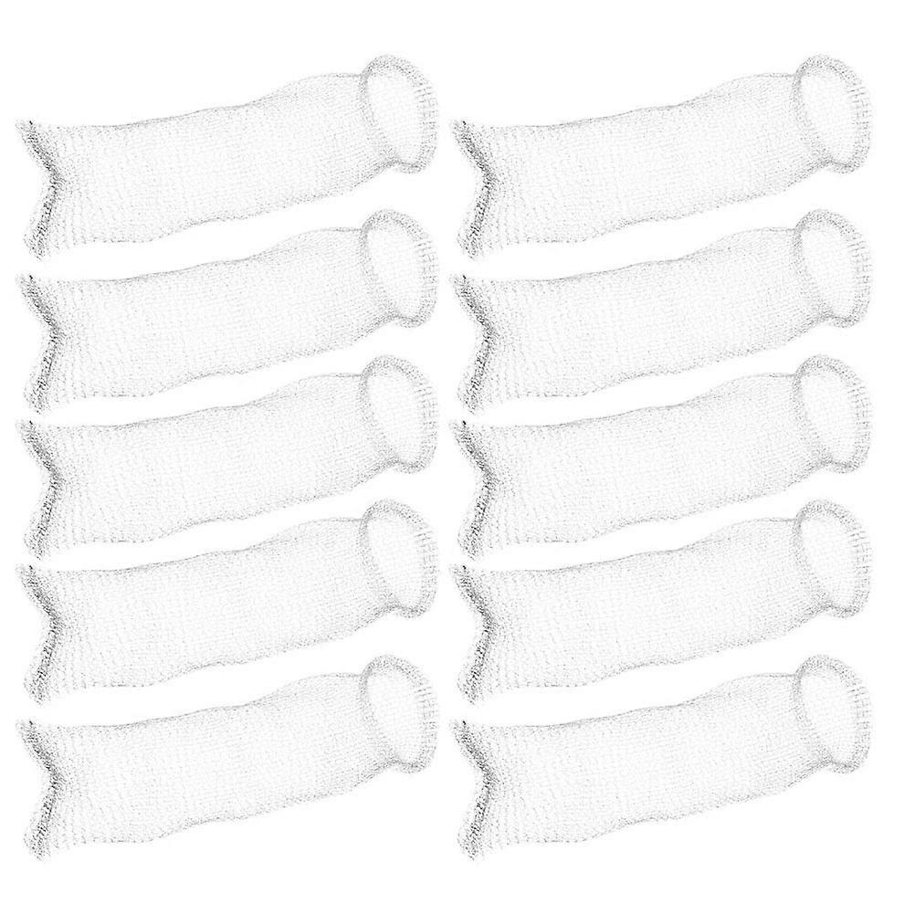 50Pcs Lint Screen For Washer Hose Designed For Users In Laundry Routine Silver Rectangular Dirt And Impurity Removal