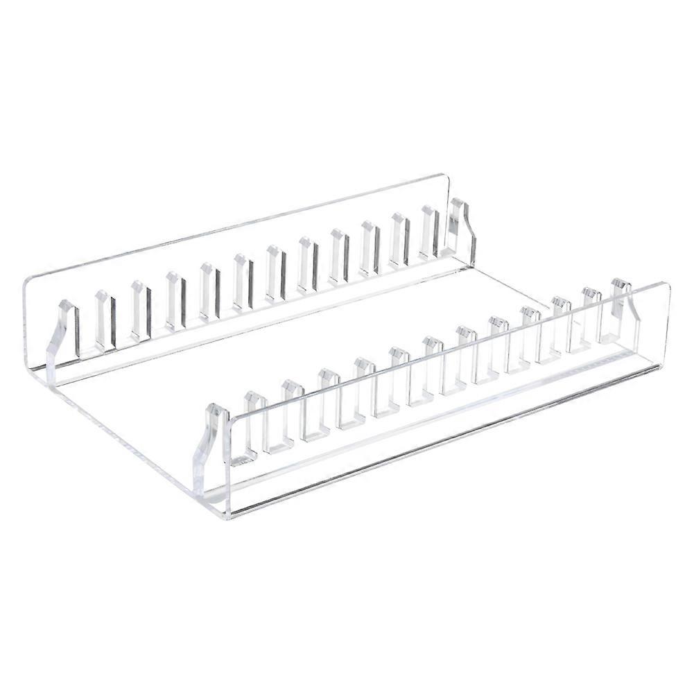 CD Storage Holder Desktop Stand, Acrylic CD Organizer Stand CD Display Rack, CD Storage Rack Up to 12 Standard CD Cases