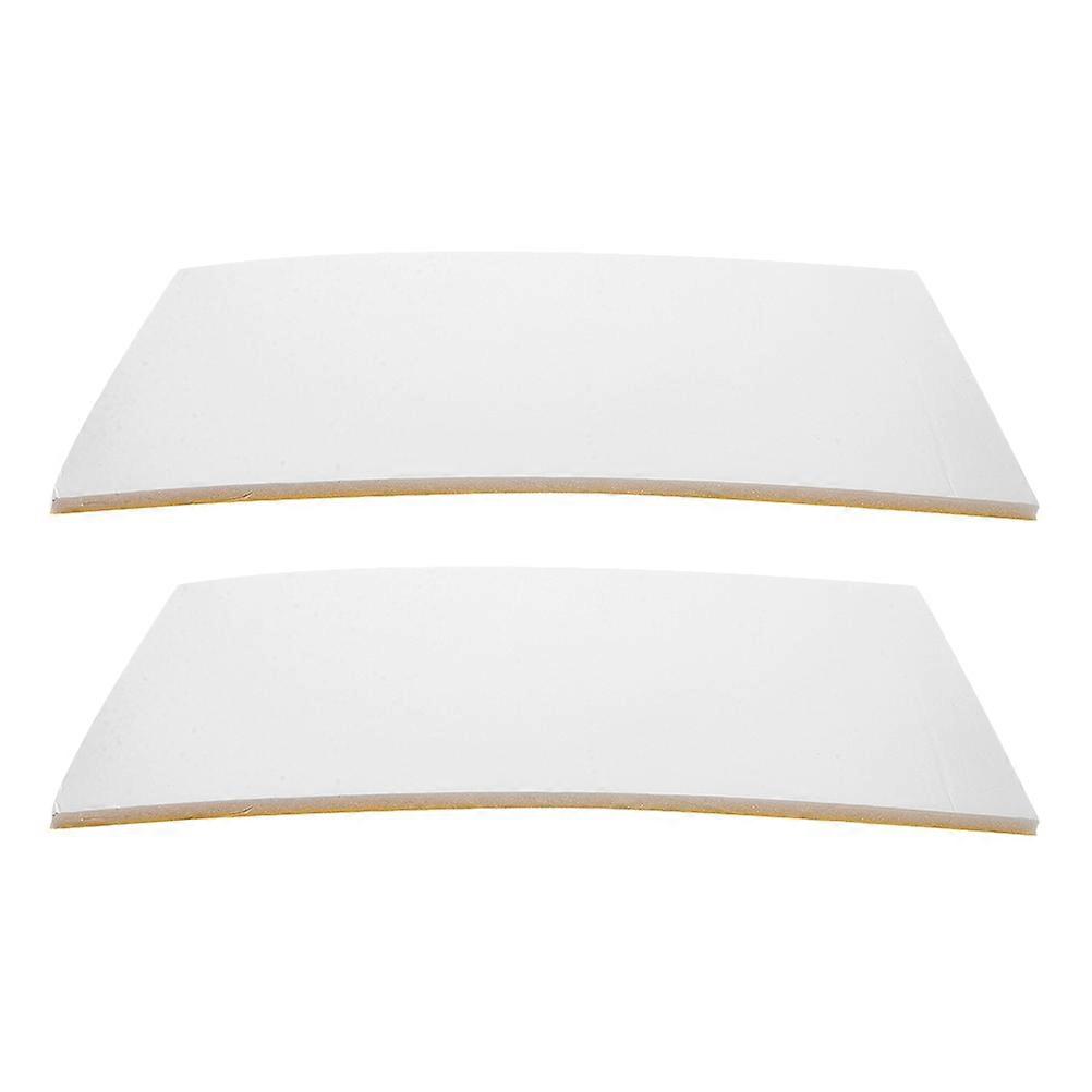 Model Material Foam Board White Self-Adhesive 2Pcs for Craft Projects