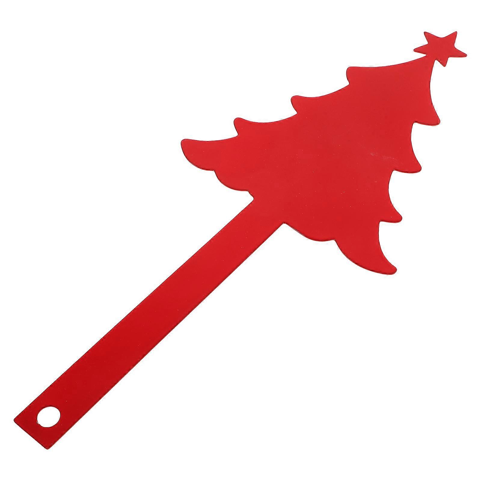 Red Iron Art Mailbox Flag Replacement for Decor with Sturdy Material