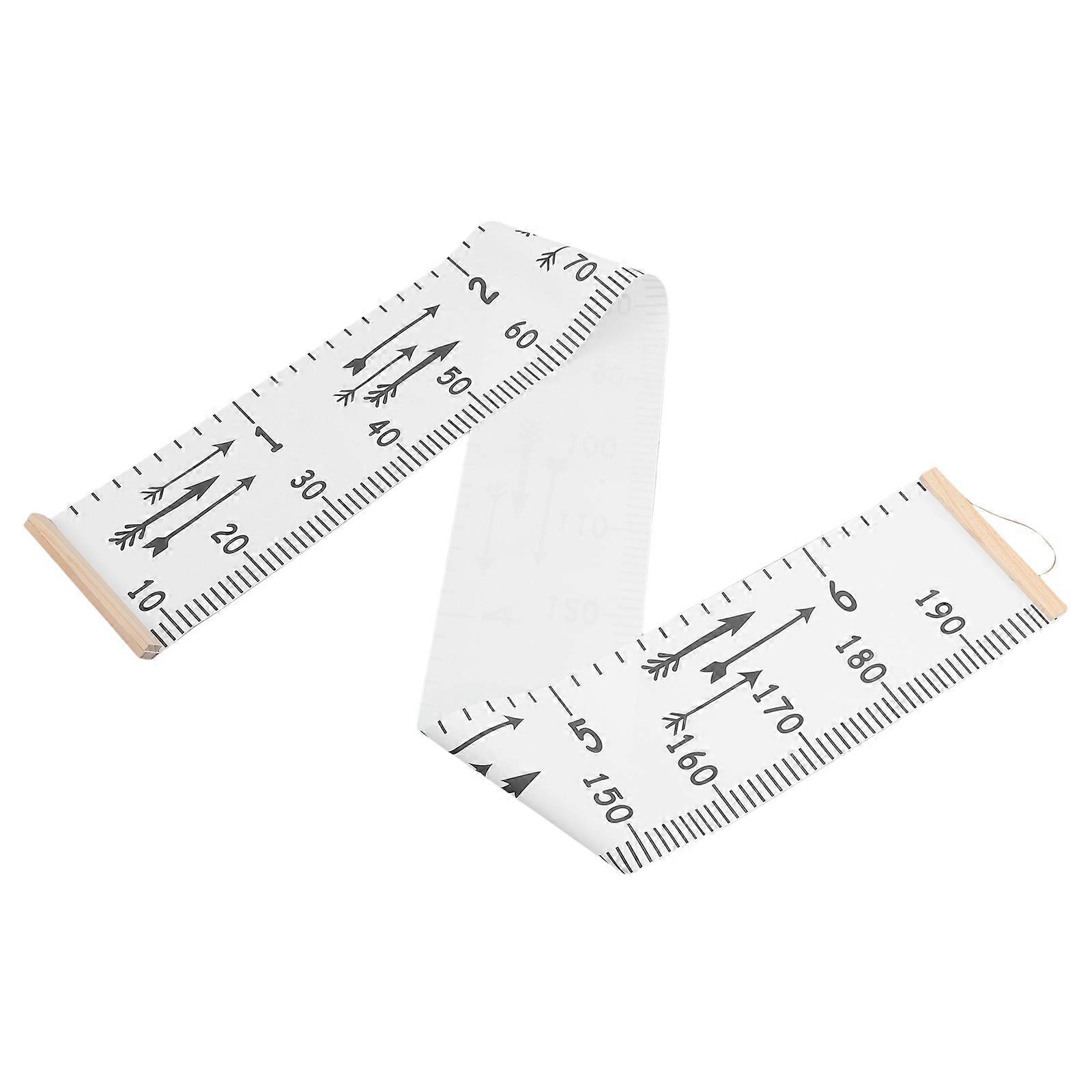 Height Measurement Ruler For Kids Decorative Wall Hanging Tracker Designed For Nurseries Safe Material 1Pack