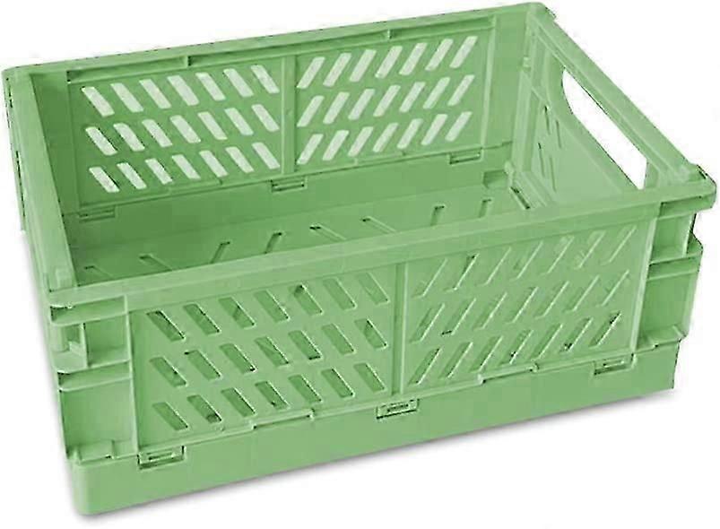 Foldable Rectangle Storage Basket with Handles for Bathroom-JJ