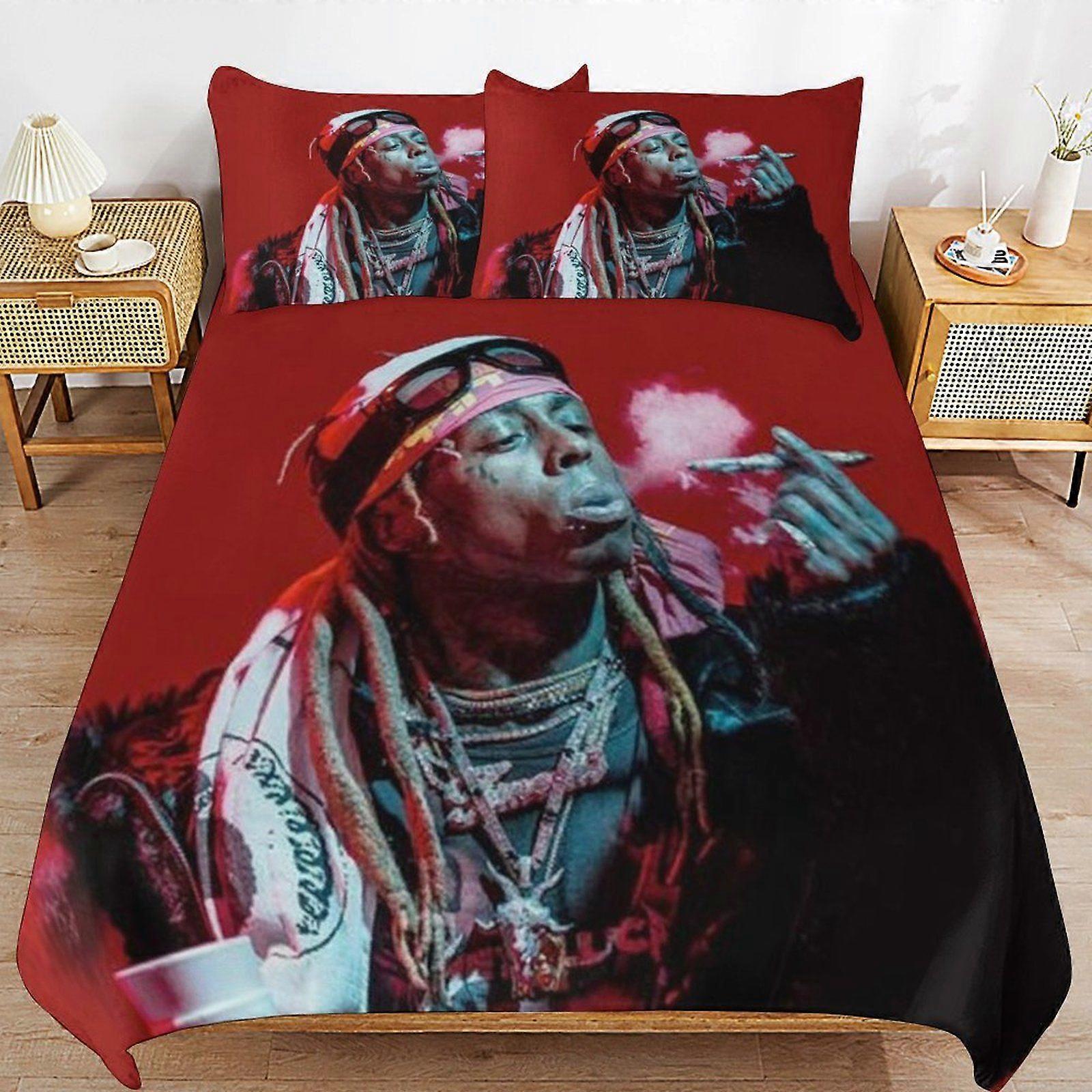 Lil wayne Practical Sleep Layer Strong Threads Functional Structure Soft Comfort Duvet Cover Sets Pick