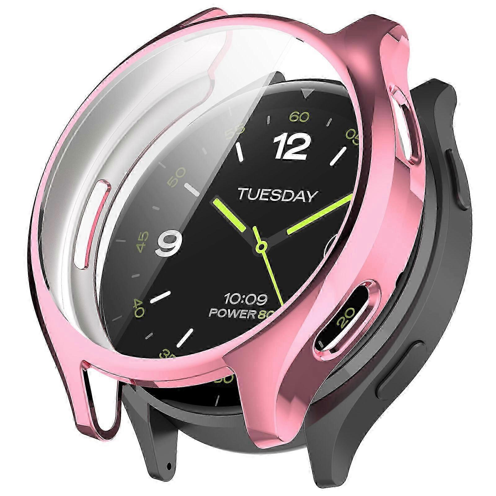 Full Coverage TPU Electroplated Watch Protective Case For Xiaomi Watch 2