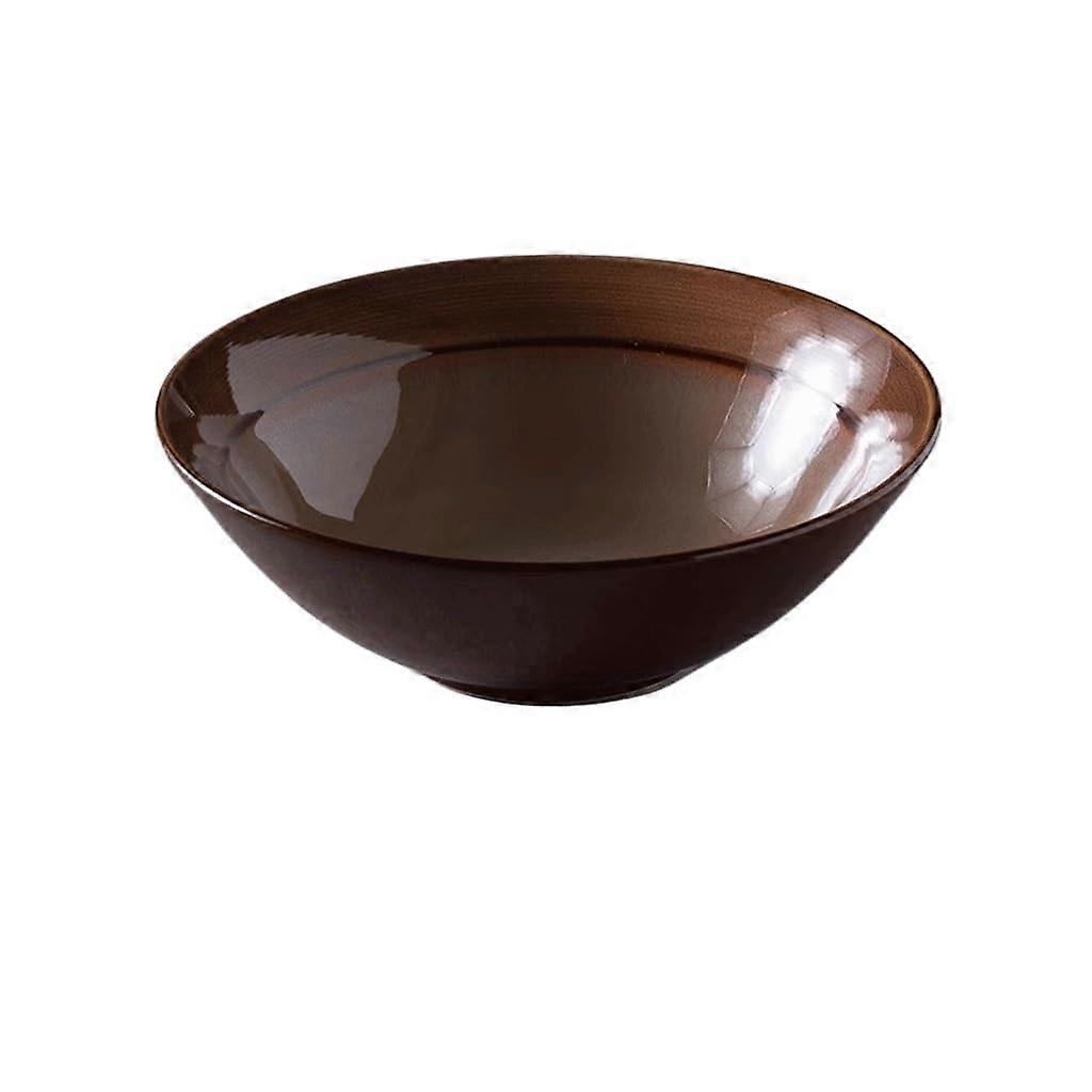 Large Ceramic Soup Bowl with Deep SpillResistant Design for Ramen, Pho and Salad Serving