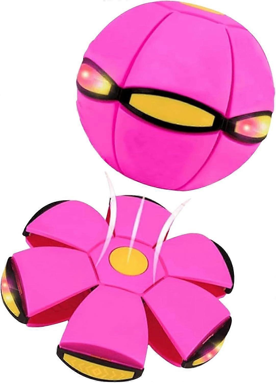 Fantastic Fantastic Children's Bouncing Ball Magic Metaball, Magic Meta Ball Flying Saucer Bouncy Ball, Parent-Child Interaction, Dual Form Freely Swi