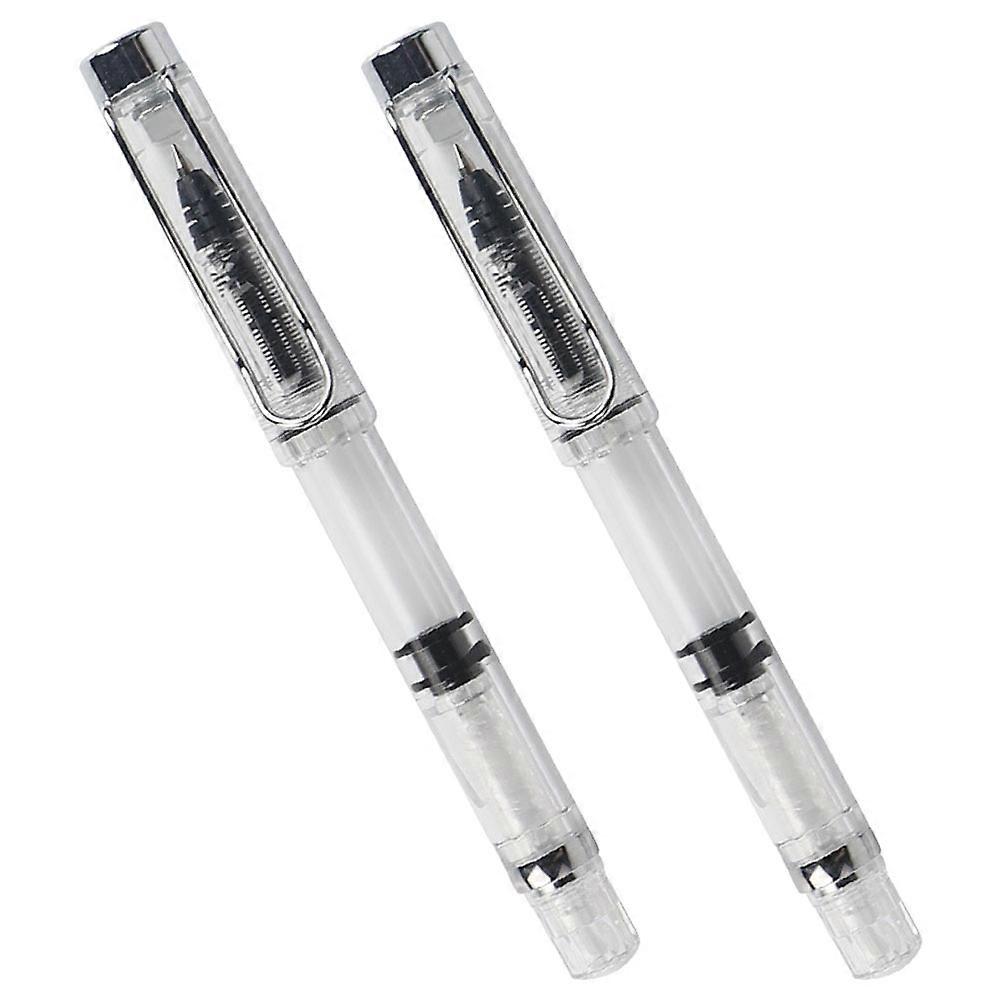 Pen for Writing Use Portable Piston Filling 6Pcs Pack