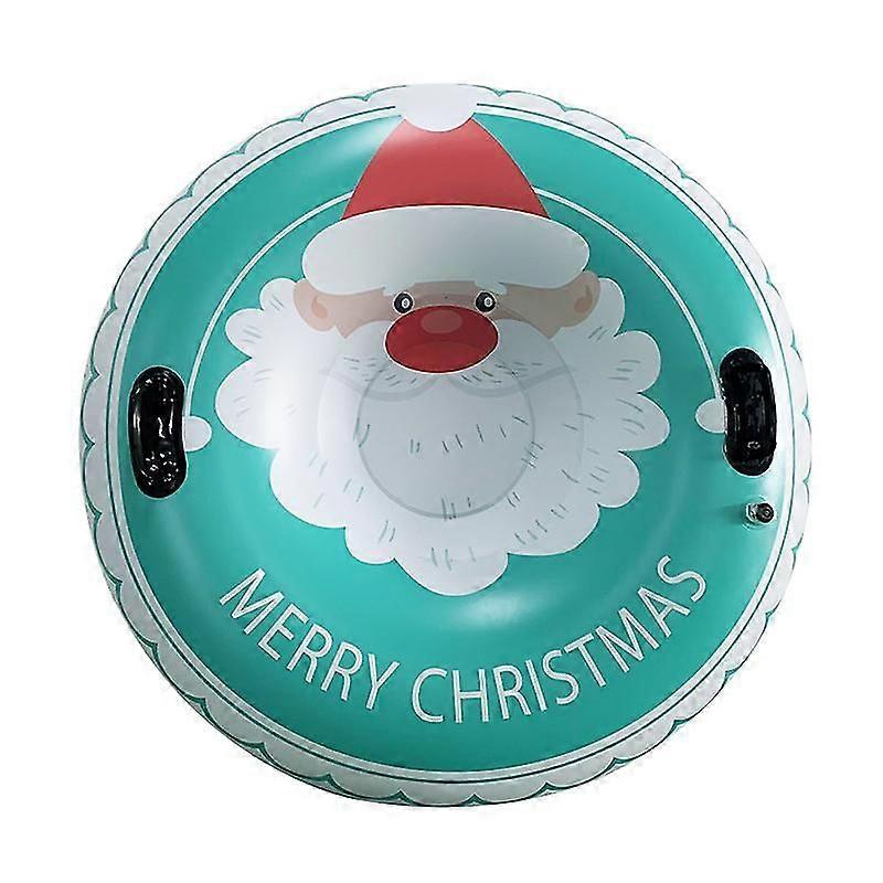 Snow Tube Pvc Christmas Theme Iatable Snow Sled For Skiing