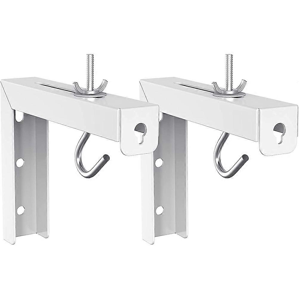 Screen Wall Bracket Designed For Classroom Teaching 15.24x12cm Sturdy Steel 1 Set